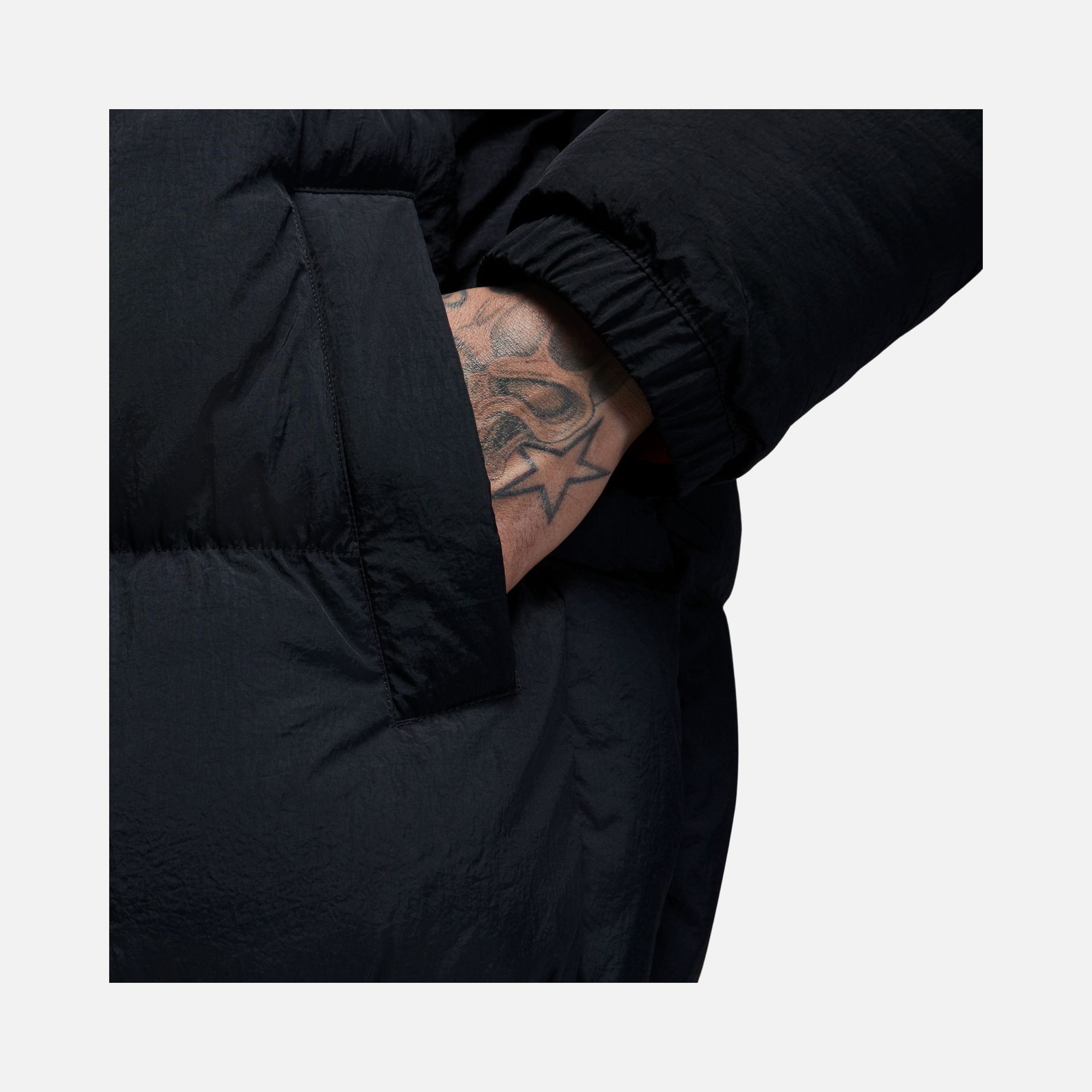 Nike Jordan Essential Puffer Full-Zip Hoodie Erkek Mont