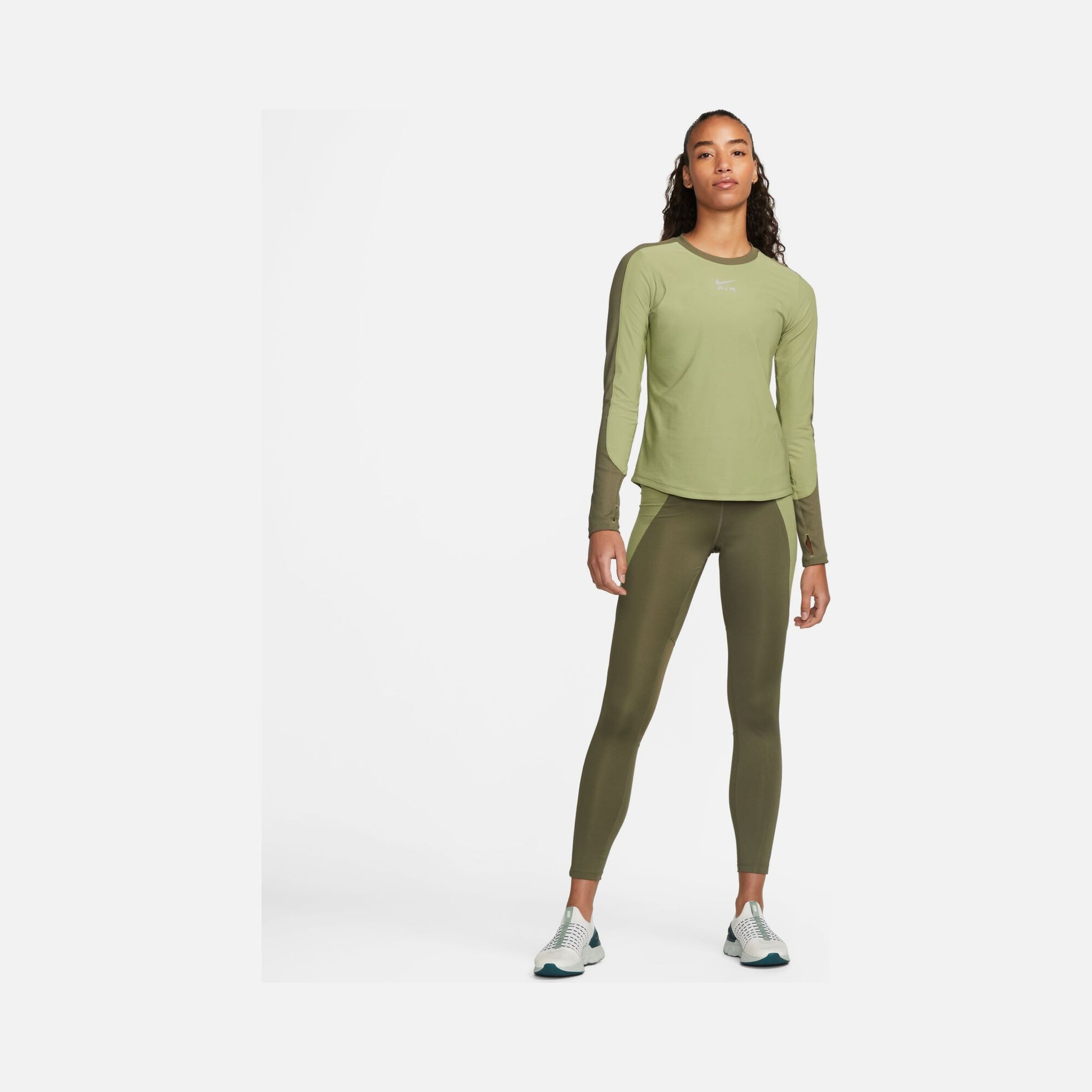 Nike Dri-Fit Air Fast Mid-Rise 7/8 Running Kadın Tayt