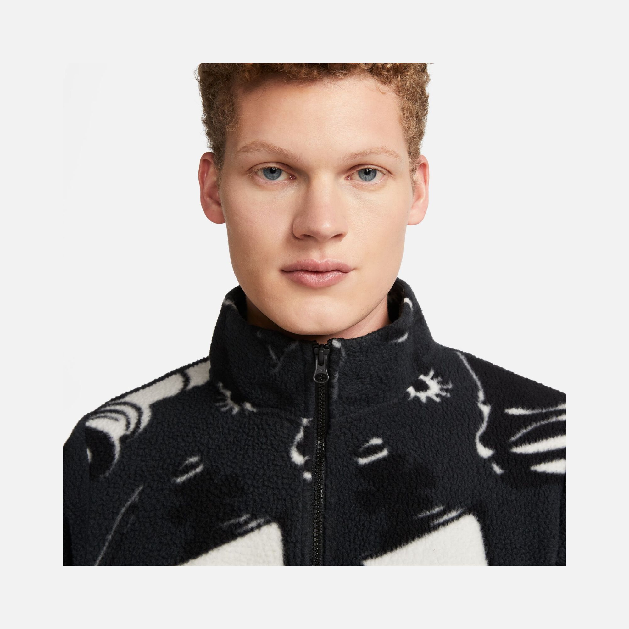 Nike LeBron James Chess and Clock Graphic Fleece Full-Zip Erkek
