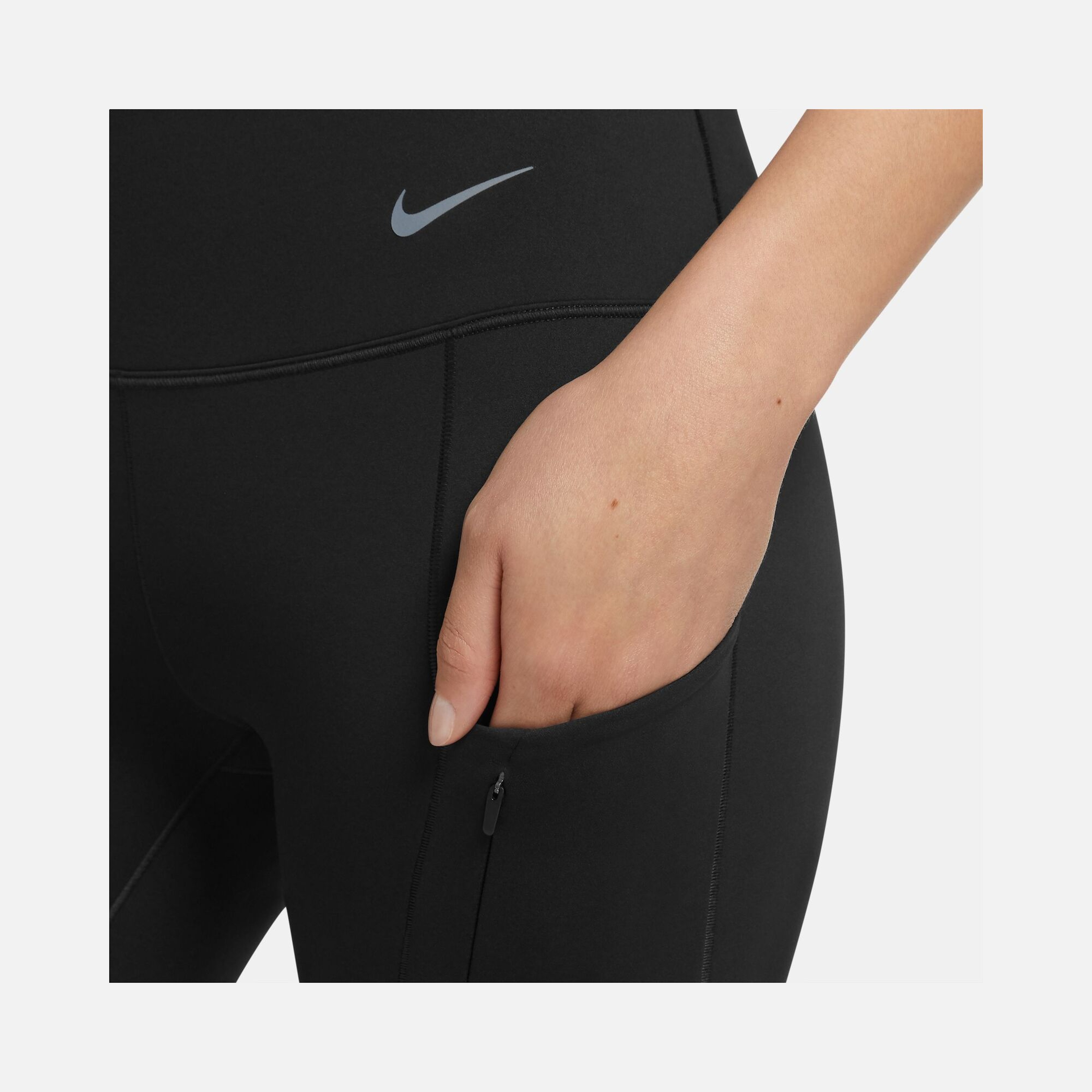 Nike Go Firm-Support High-Waisted With Pockets Running Kadın Tayt
