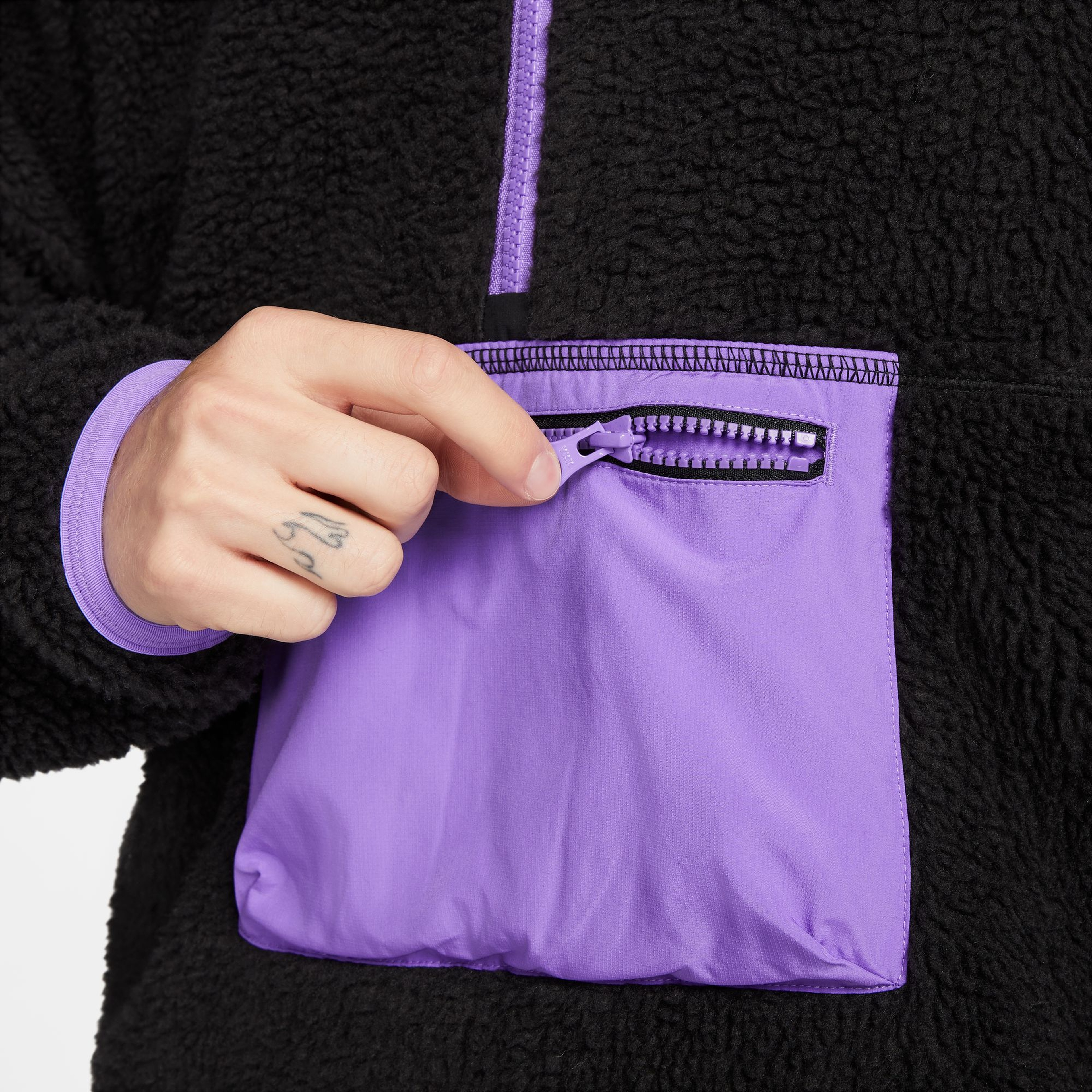 Nike Sporswear Club+ Fleece Winterized 1/2 Zip Erkek Sweatshirt