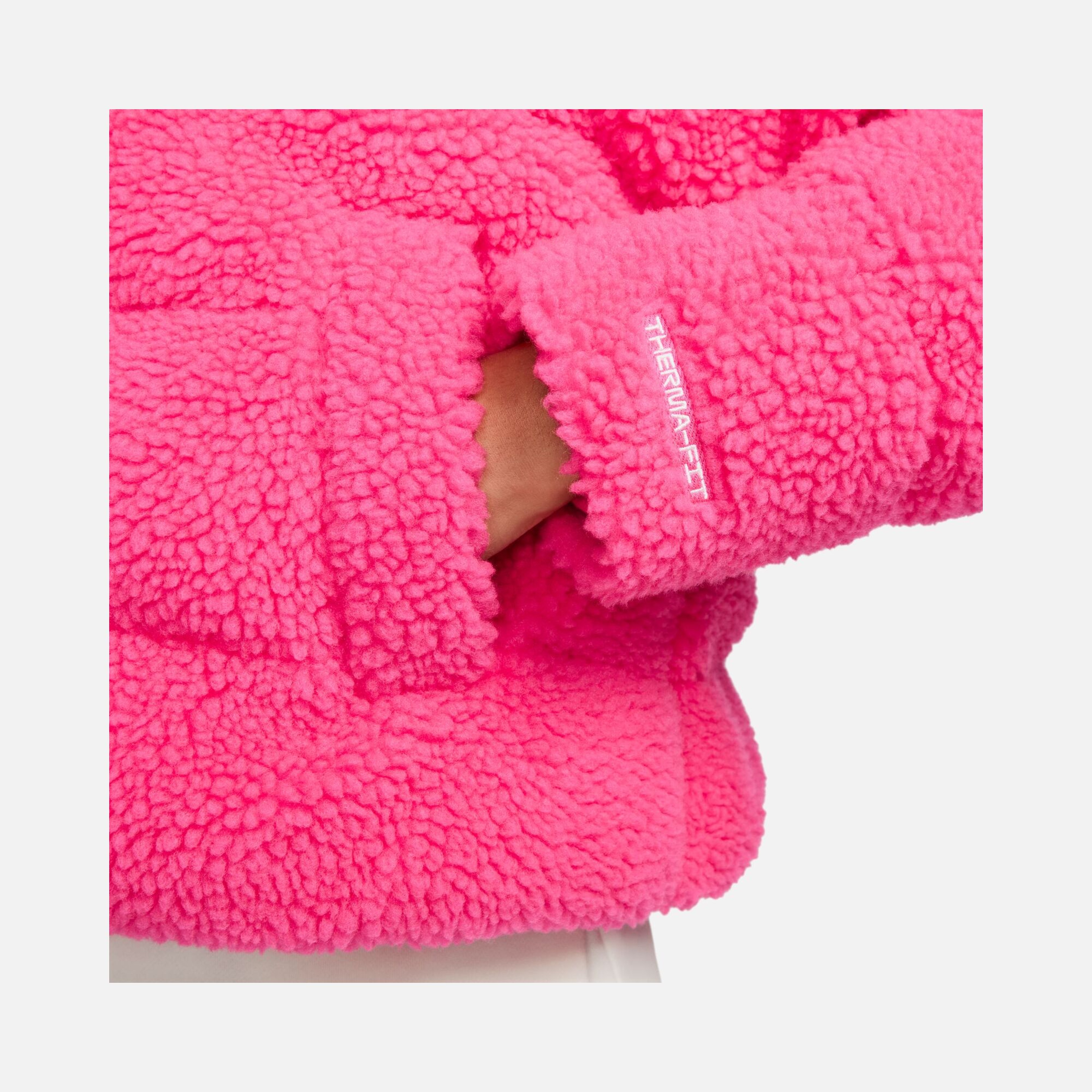 Nike Sportswear Therma-Fit City Series Synthetic Fill High-Pile Fleece Full-Zip Kadın Ceket