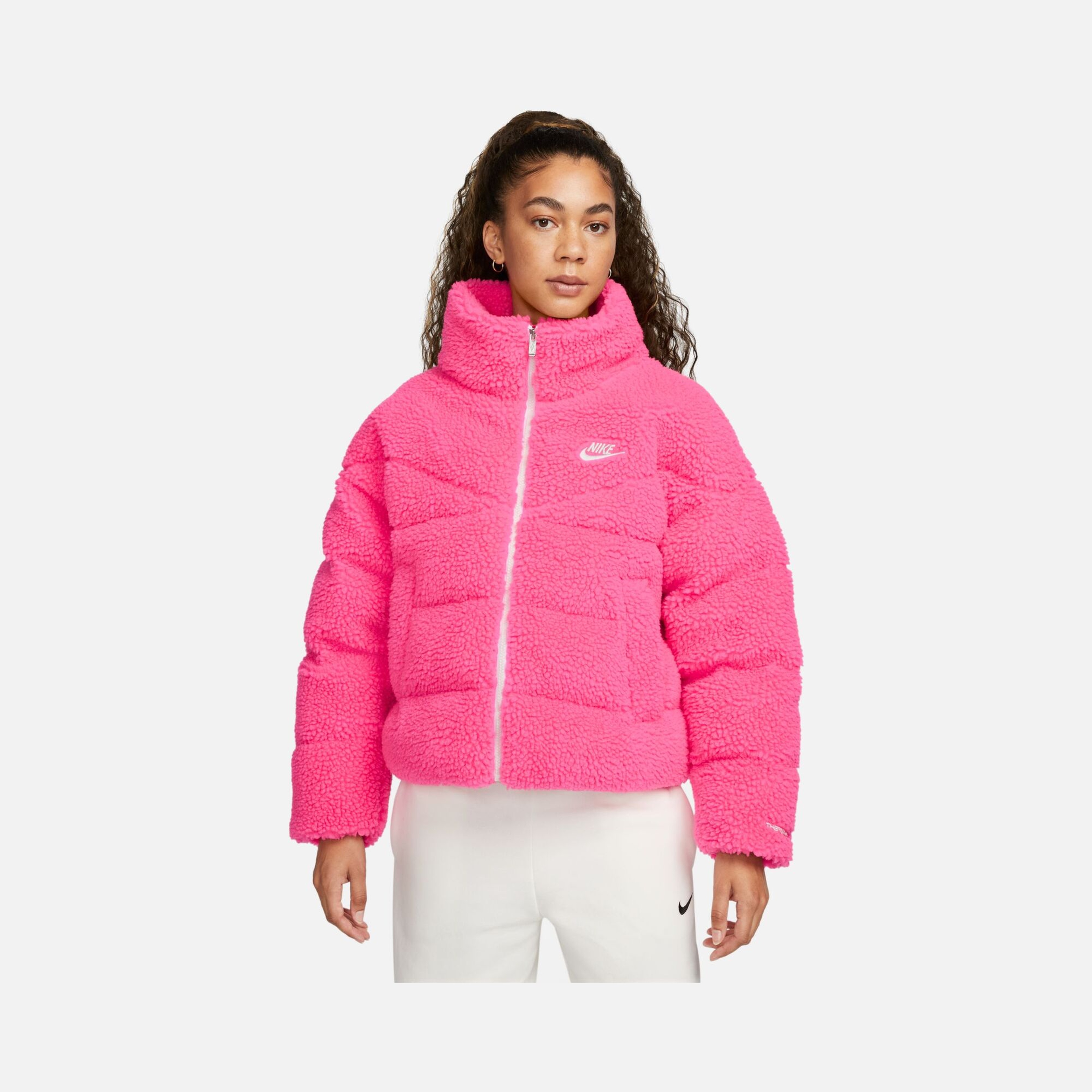 Nike Sportswear Therma-Fit City Series Synthetic Fill High-Pile Fleece Full-Zip Kadın Ceket