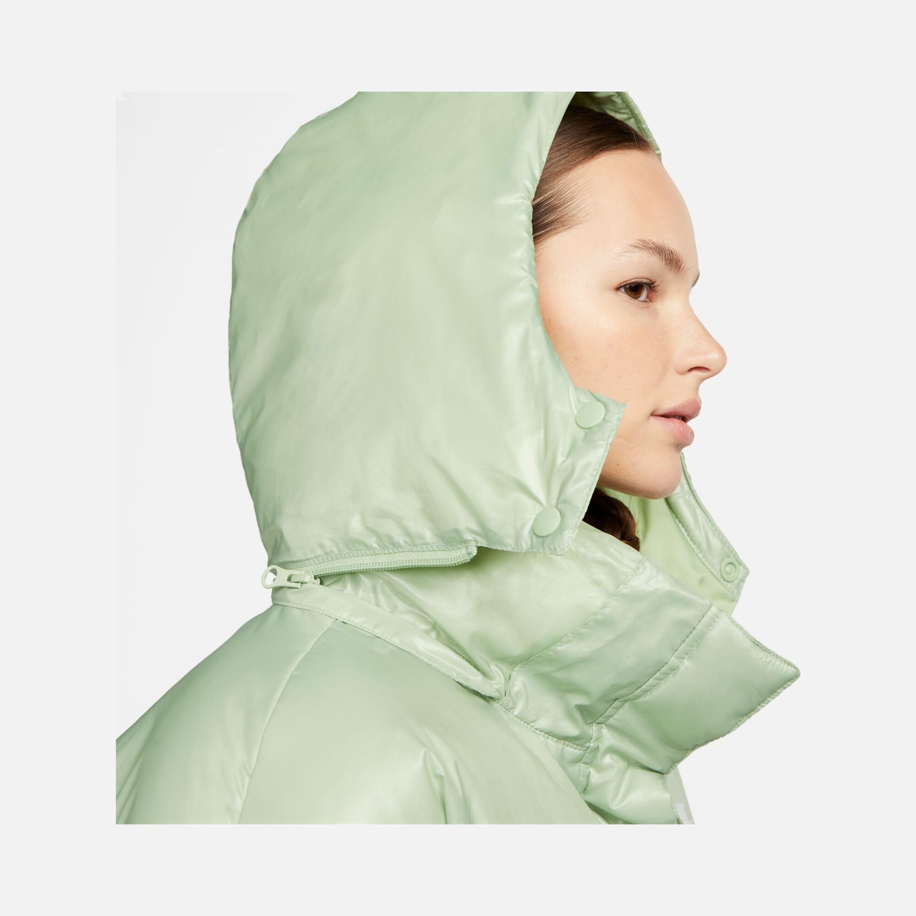 Nike Sportswear Therma-Fit City Series Synthetic Fill Full-Zip Hoodie Kadın Mont