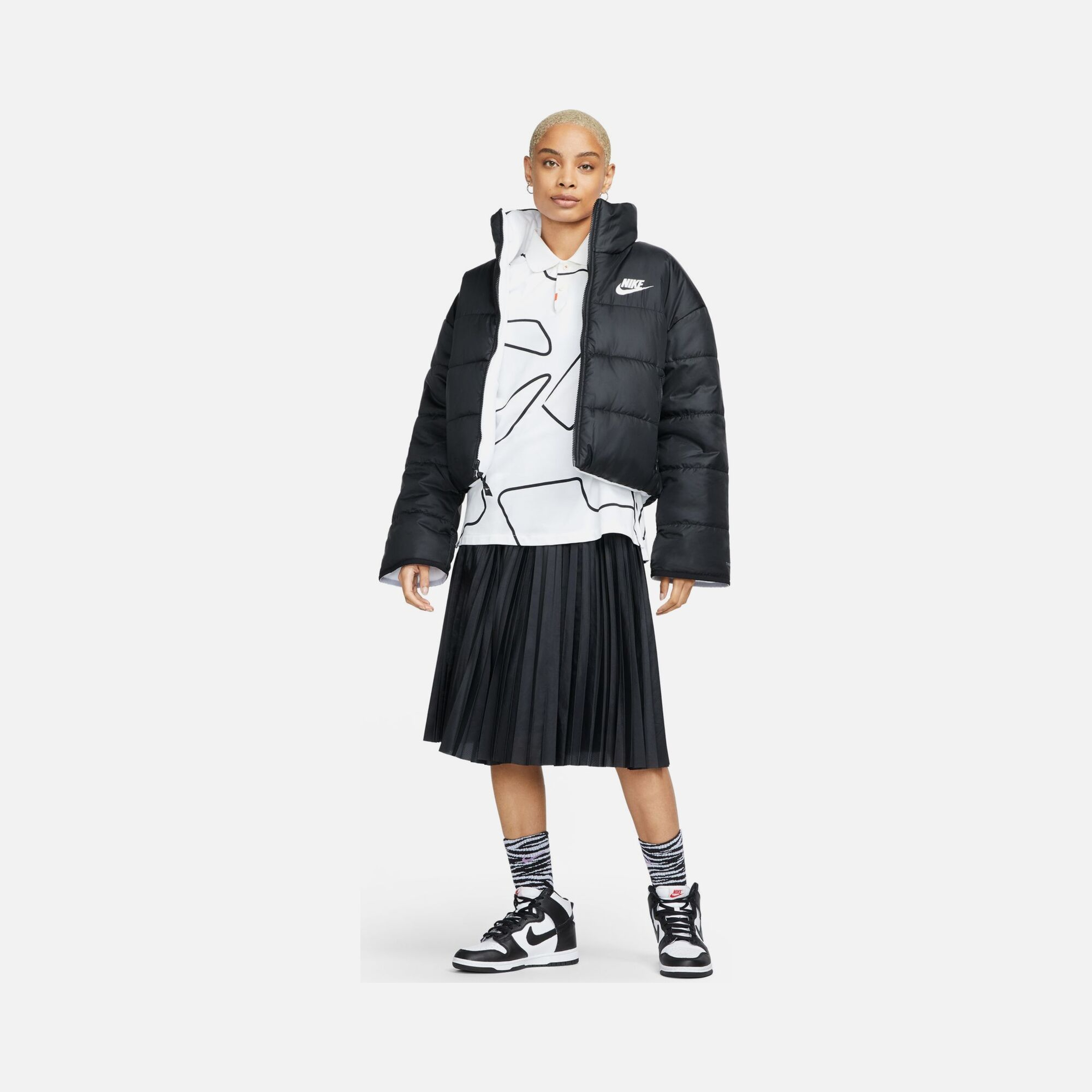 Nike Sportswear Therma-Fit Repel Reversible Full-Zip Kadın Mont