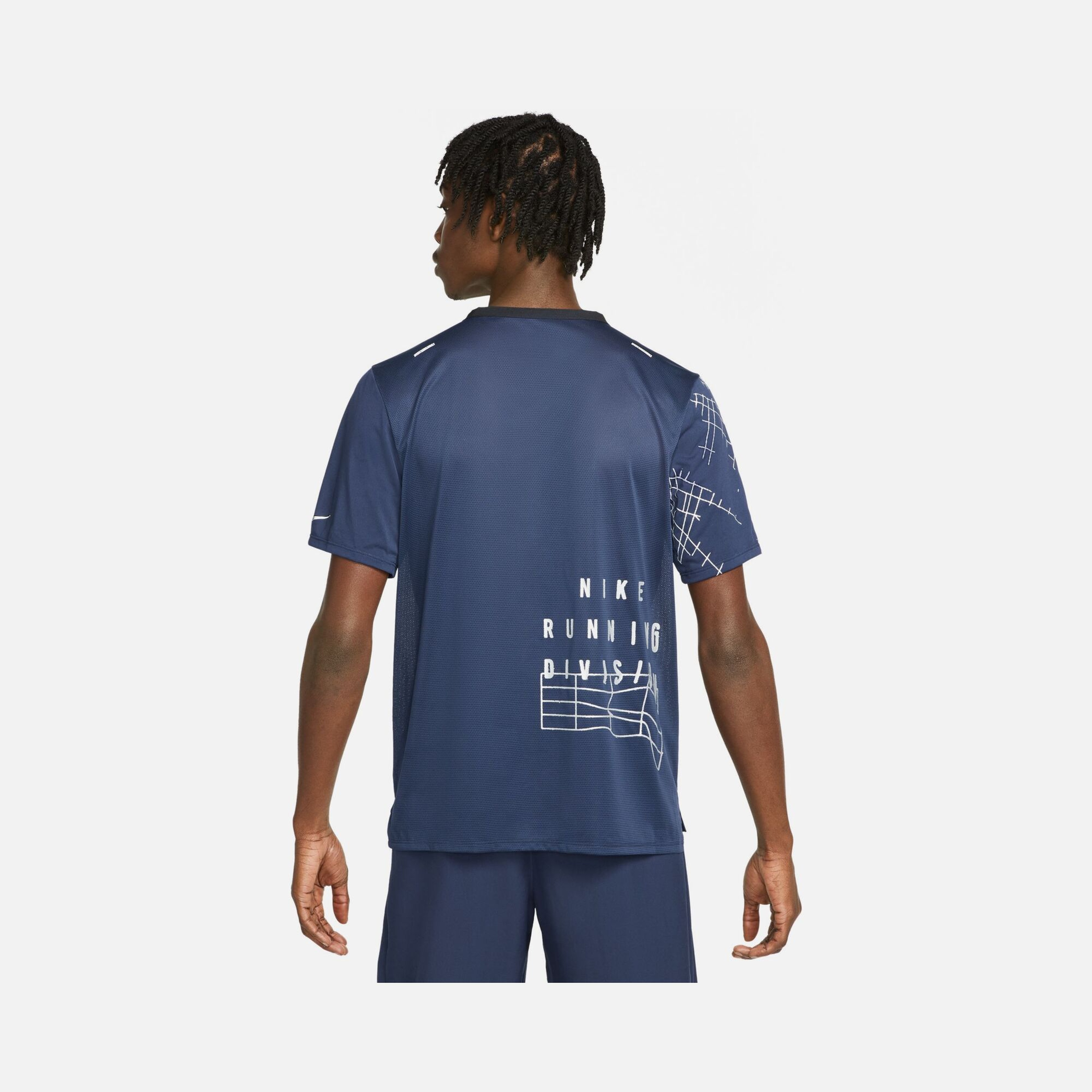 Nike Dri-Fit Run Division Rise 365 Flash Running Short-Sleeve Erkek Tişört