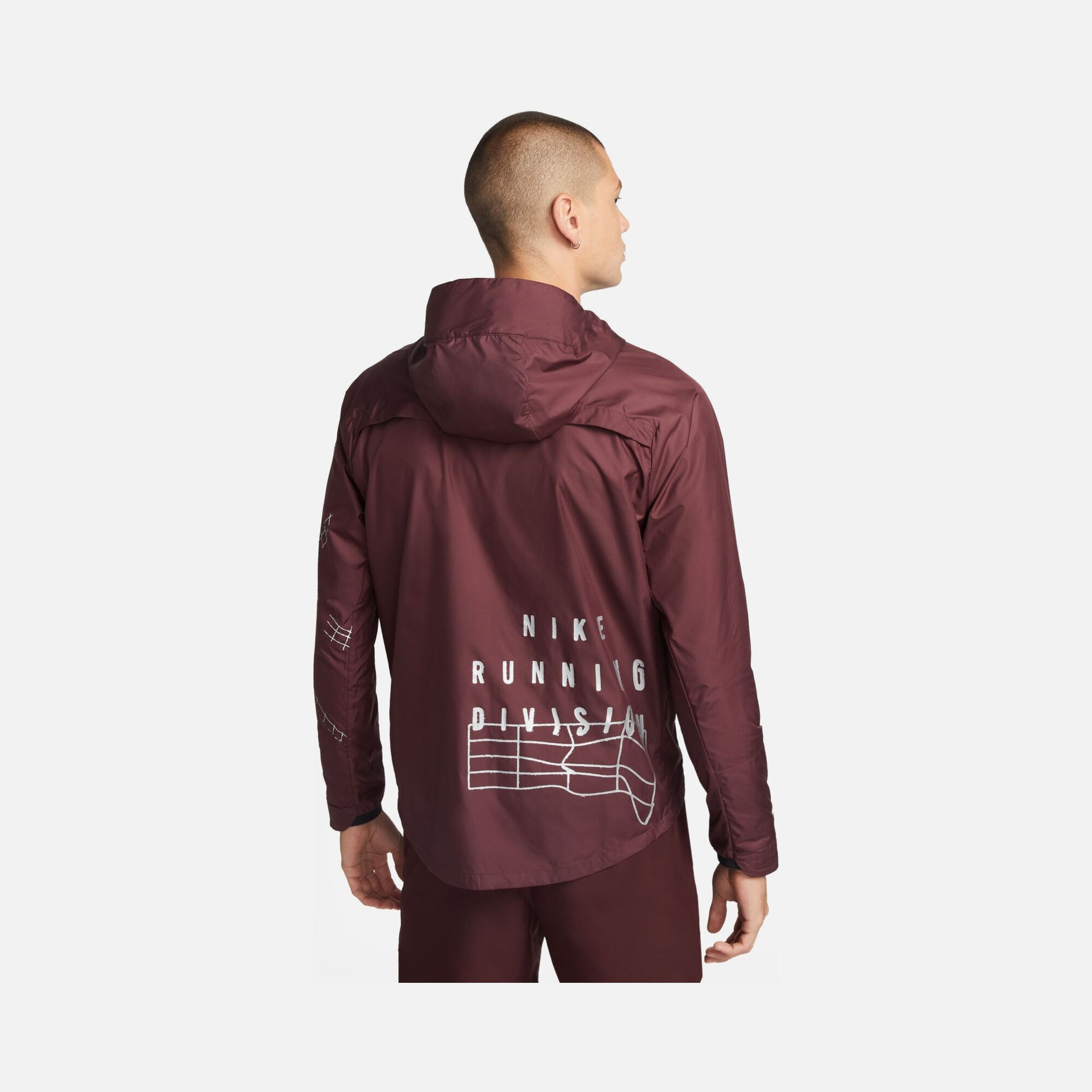 NIKE RUNNING DIVISION メンズ中綿入りフルジップジャケット Nike Storm-Fit Run Division Flash Running Full-Zip Hoodie Erkek