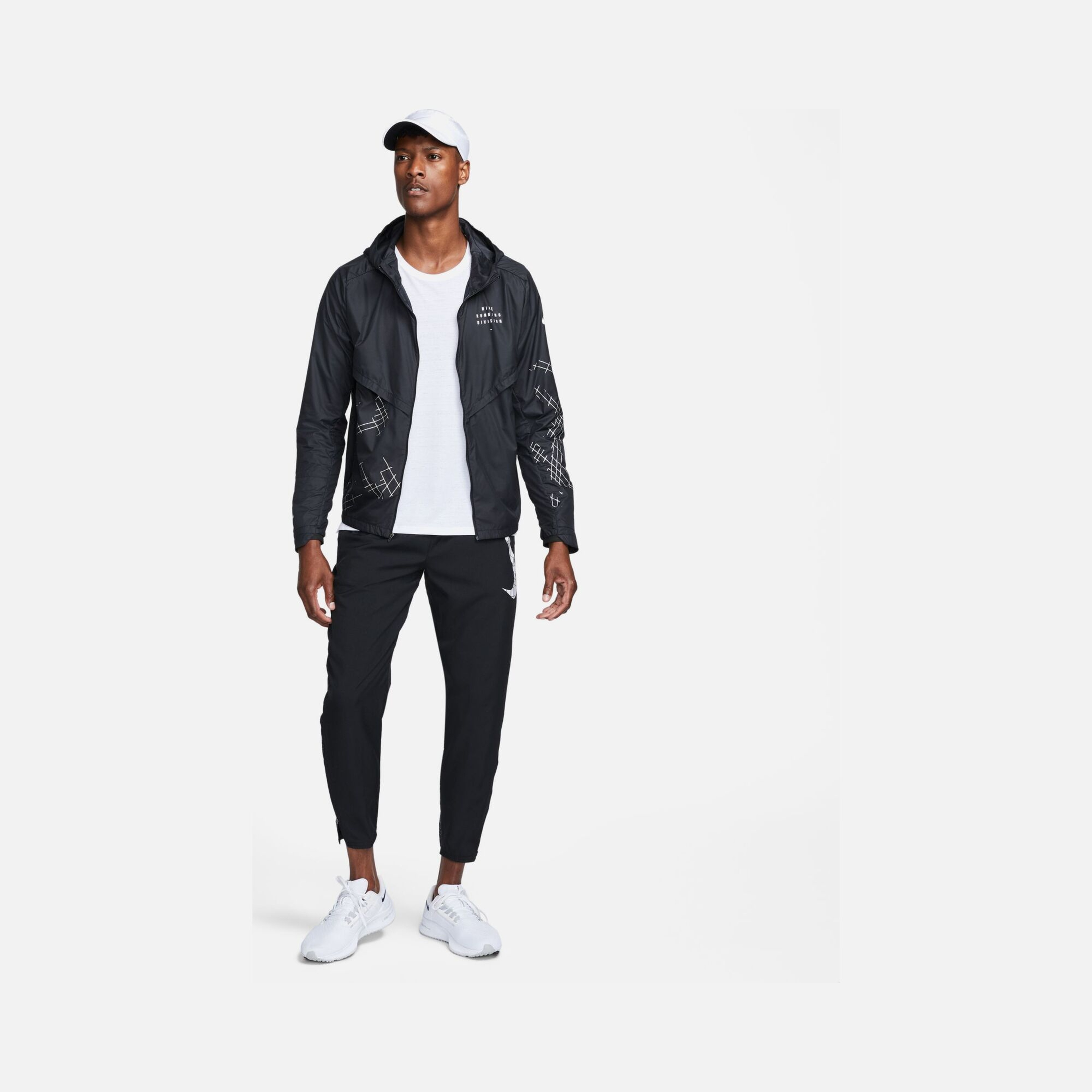 Nike Storm-Fit Run Division Flash Running Full-Zip Hoodie Erkek Ceket