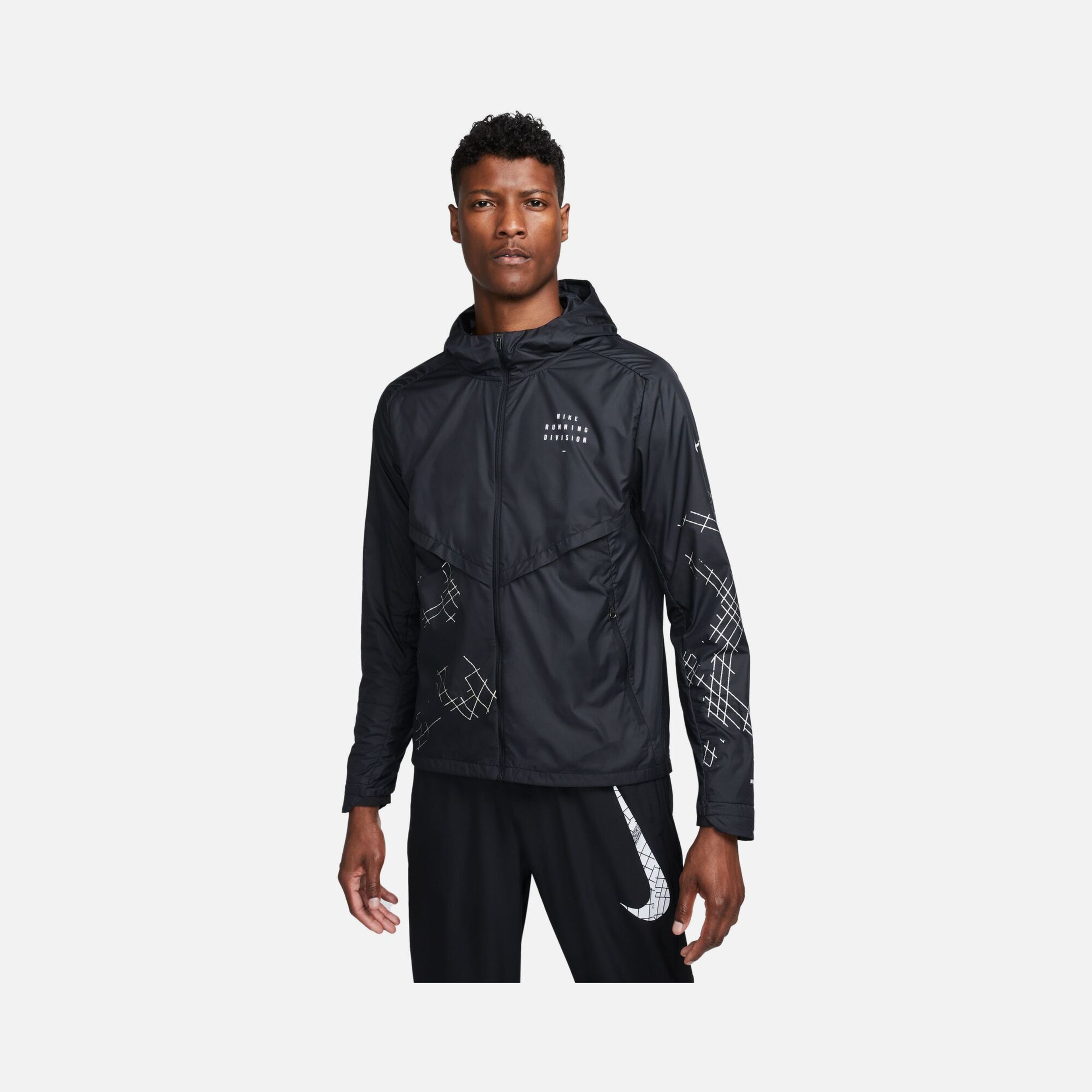 Nike Storm-Fit Run Division Flash Running Full-Zip Hoodie Erkek Ceket