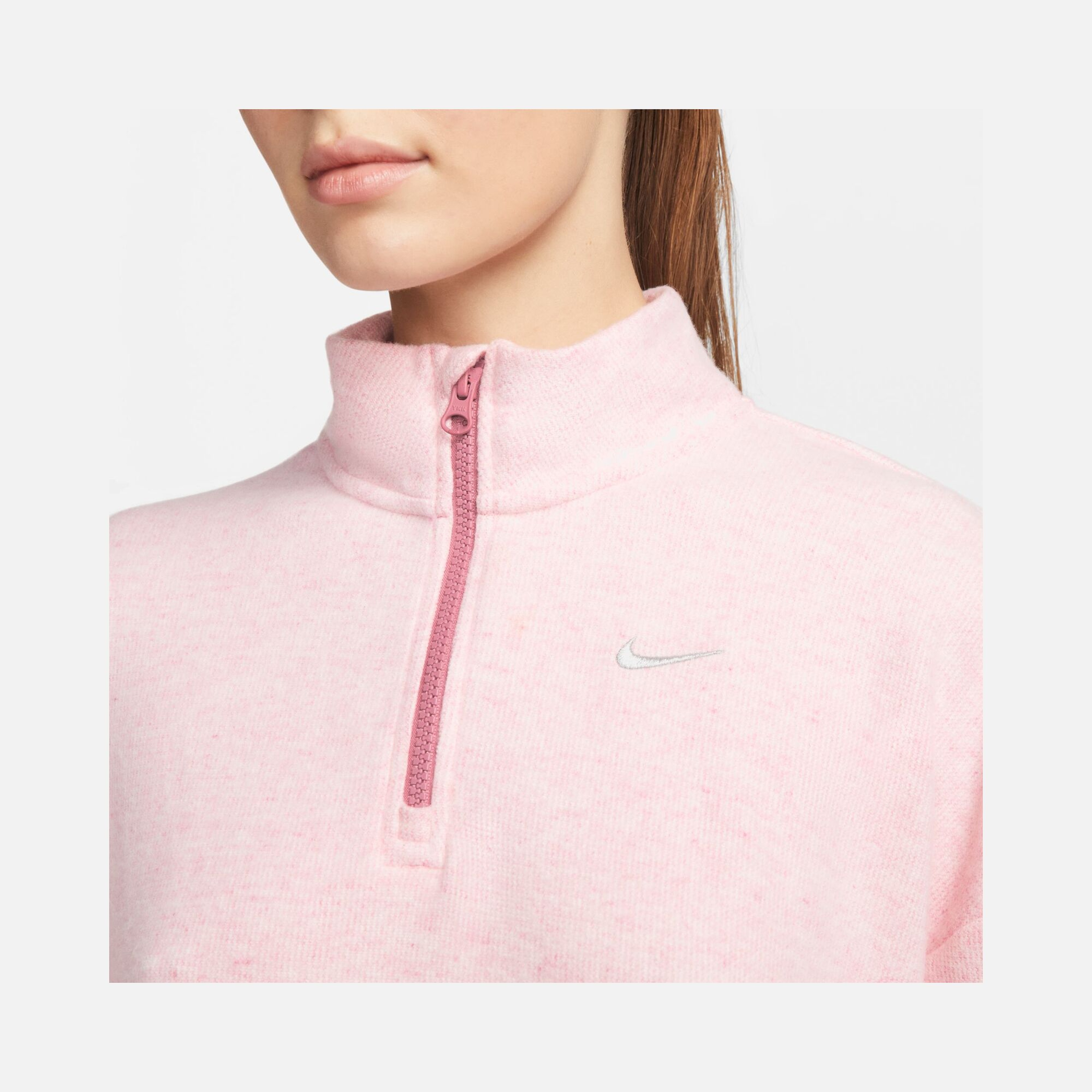 Nike Therma-Fit Cozy Cropped Training 1/2-Zip Kadın Sweatshirt