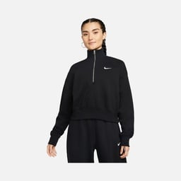Nike Sportswear Phoenix Fleece Oversized Crop 1/2-Zip Kadın Sweatshirt