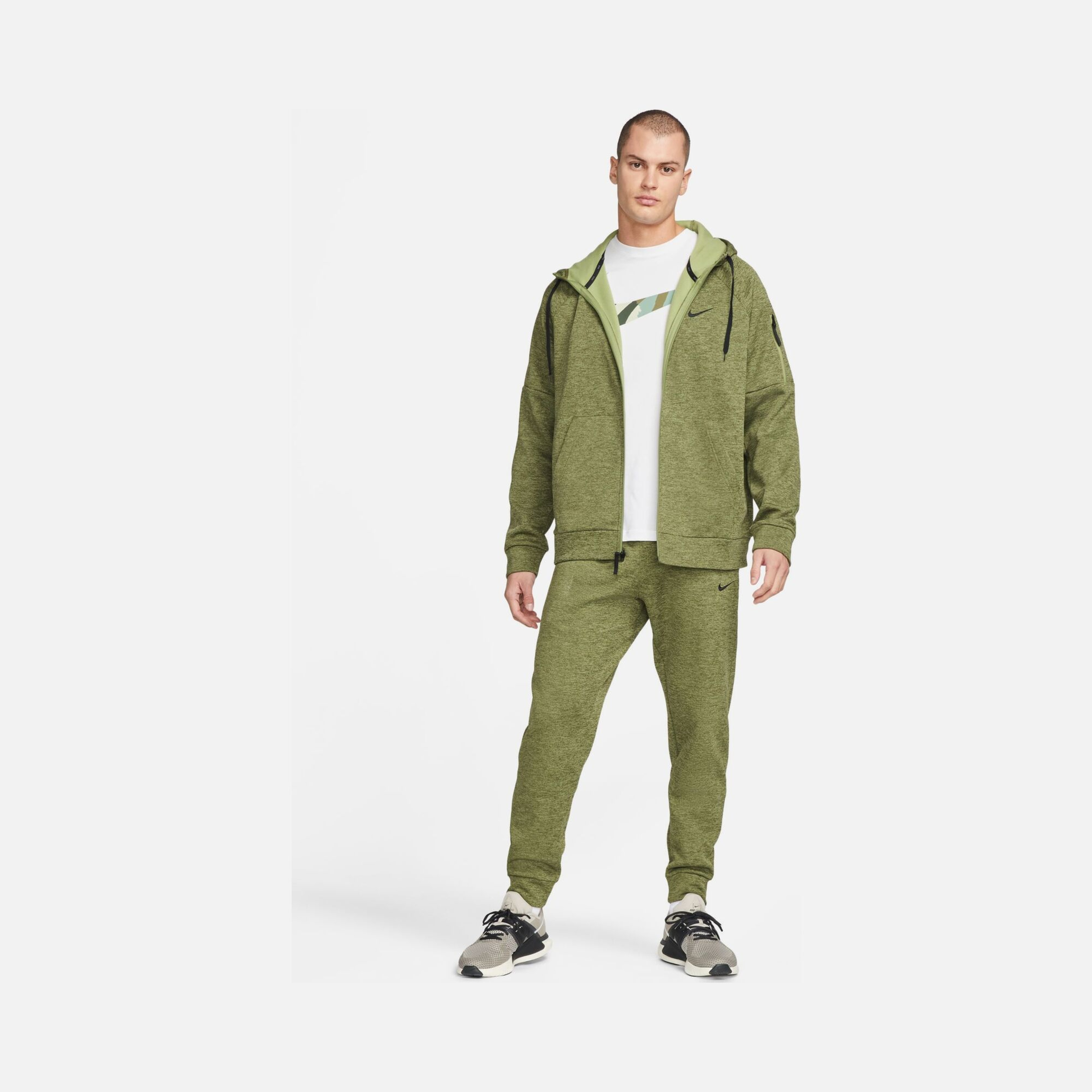 Nike Therma-Fit Fitness Training Full-Zip Hoodie Erkek Sweatshirt