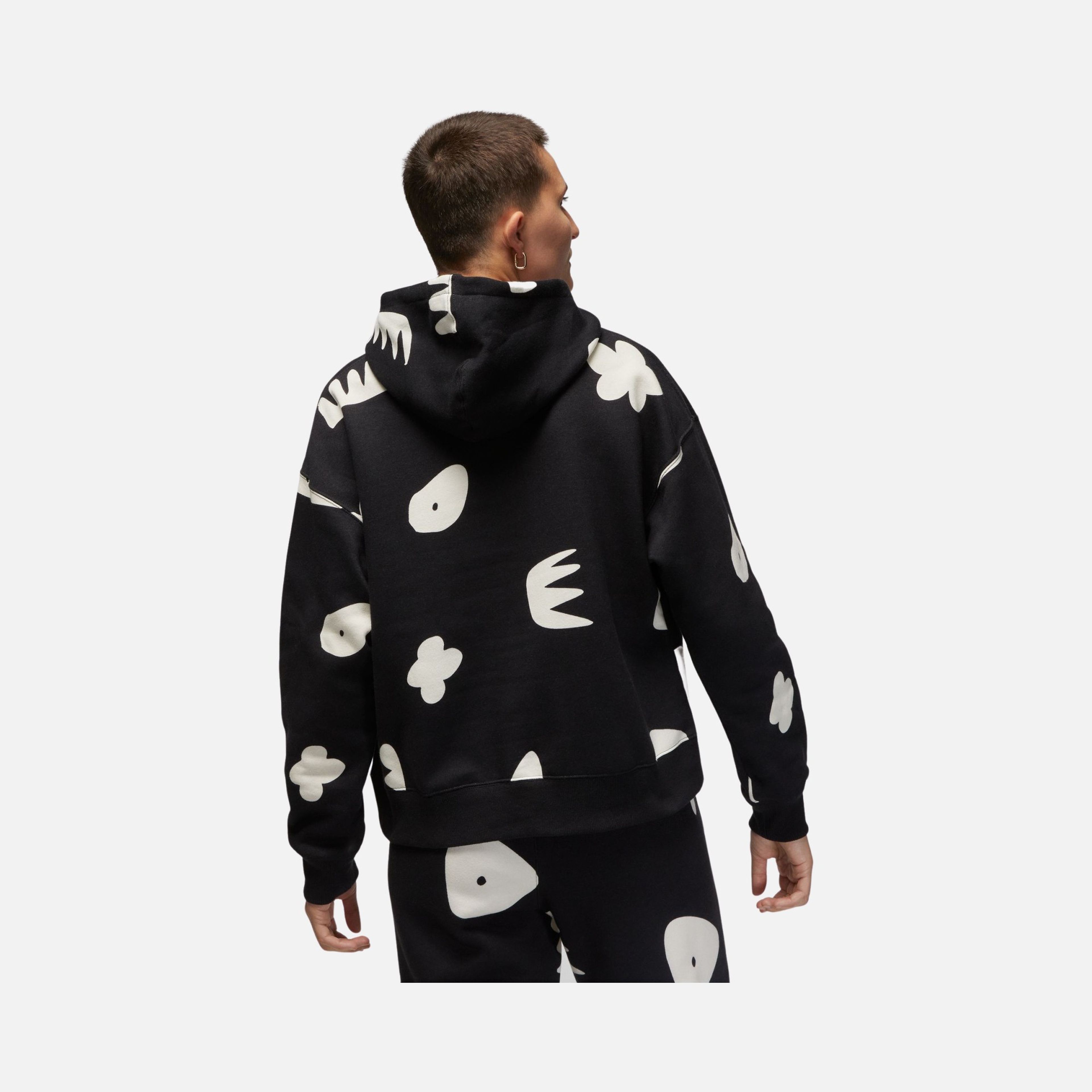 Nike Jordan Brooklyn Artist Series Fleece Pullover Hoodie Kadın Sweatshirt