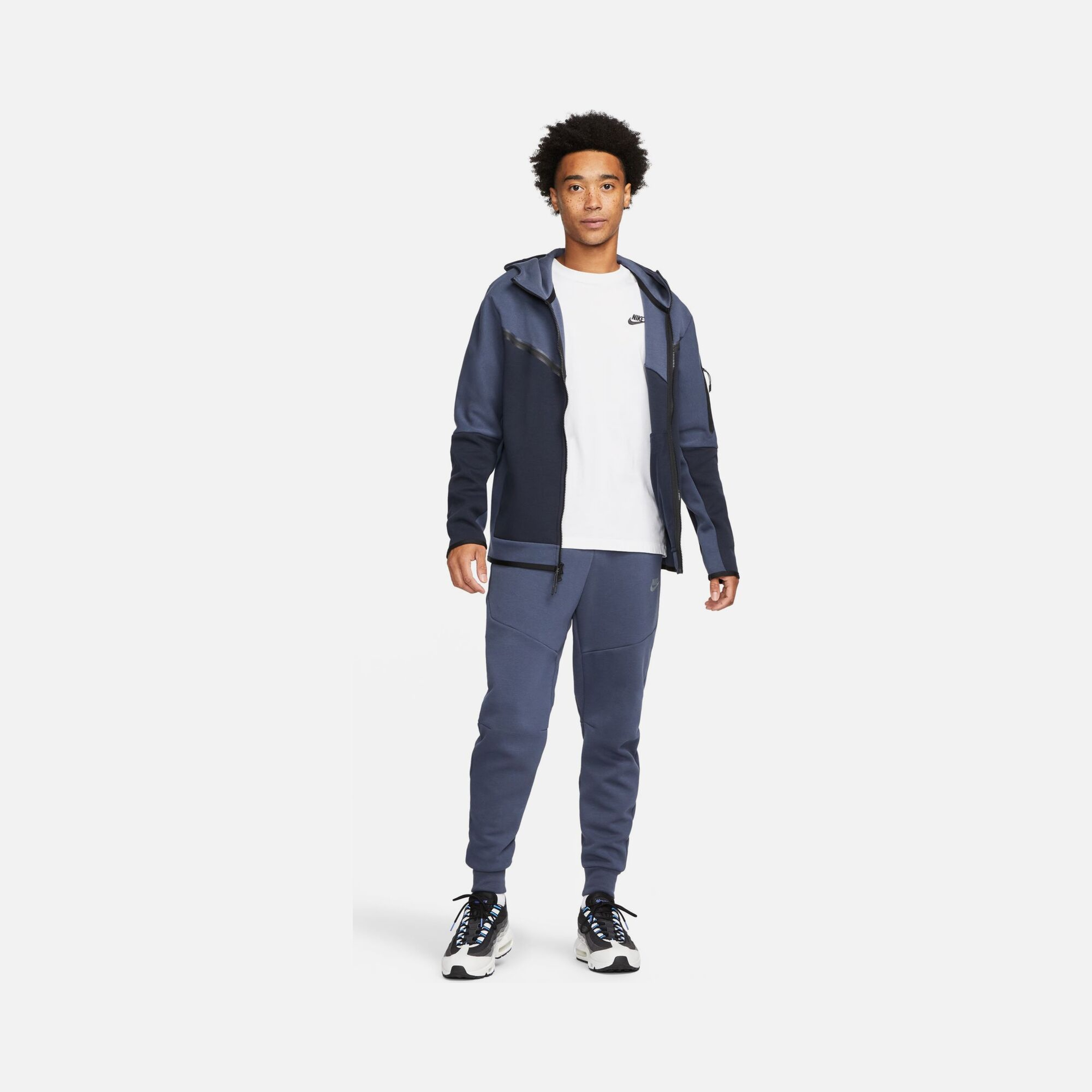 Nike Sportswear Windrunner Tech Fleece Full-Zip Hoodie Erkek Sweatshirt