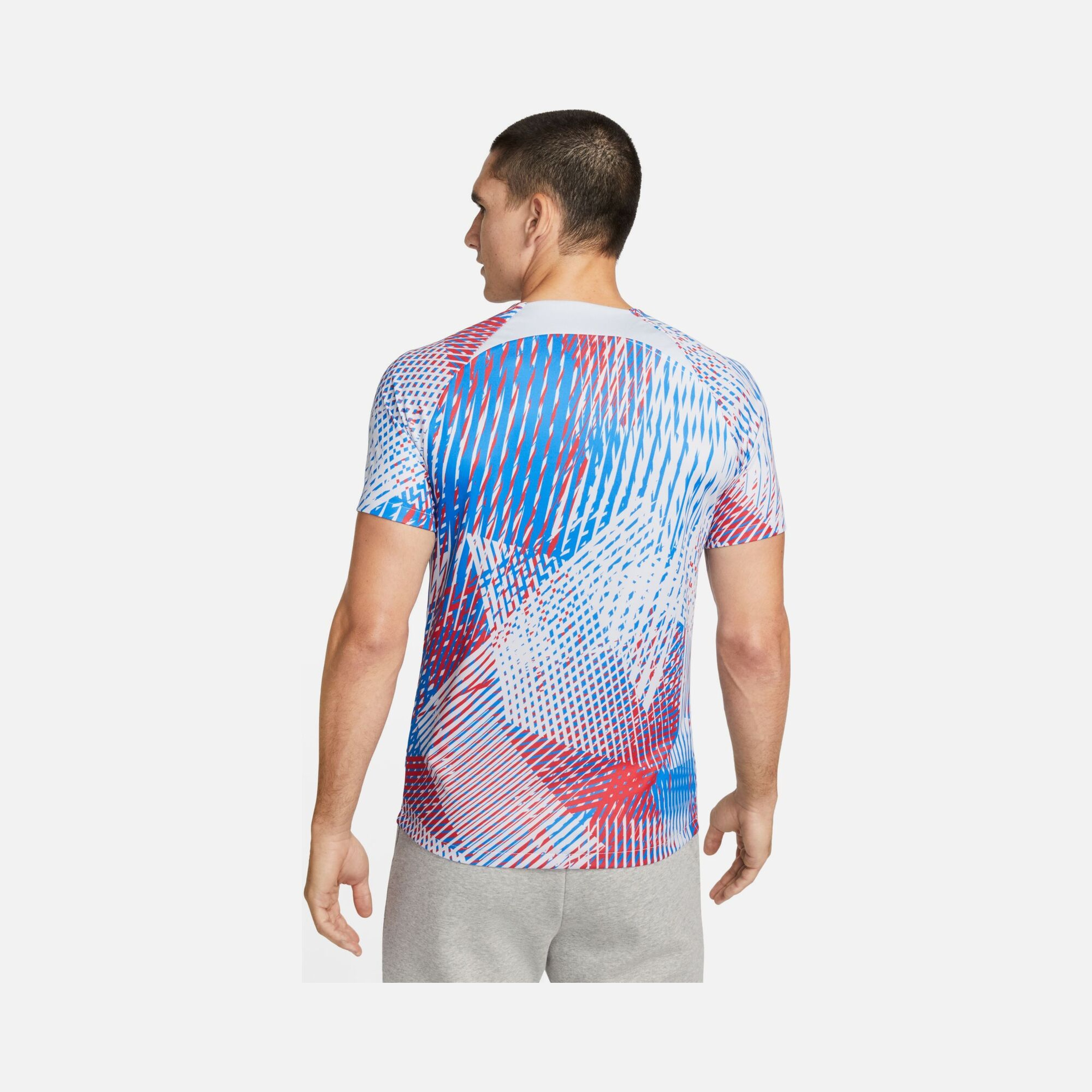 Nike FC Barcelona Dri-FIT シャツ Nike F.C. Barcelona Dri-Fit Pre-Match Football Short-Sleeve Erkek