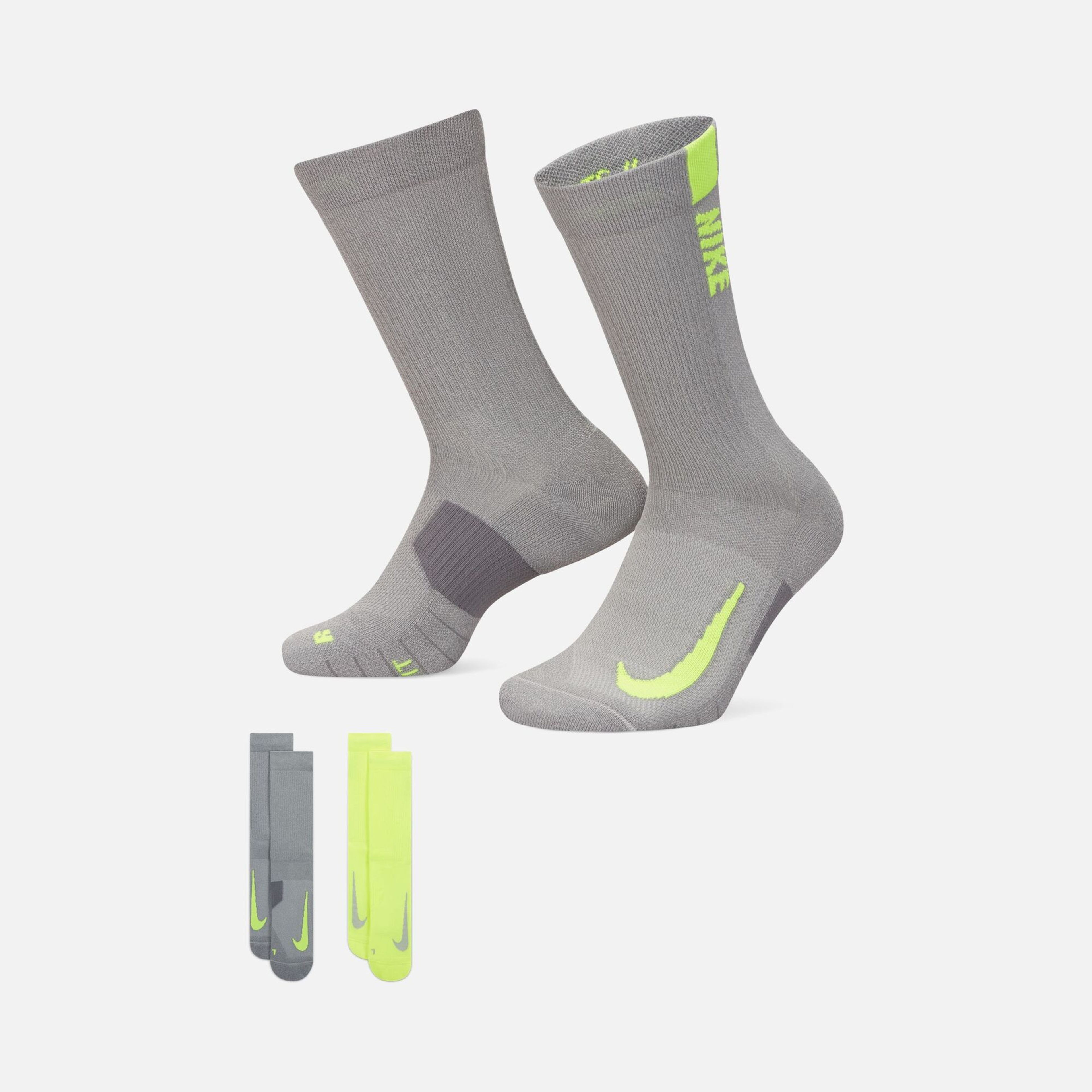 Nike Multiplier Crew (2 Pairs) Unisex Çorap