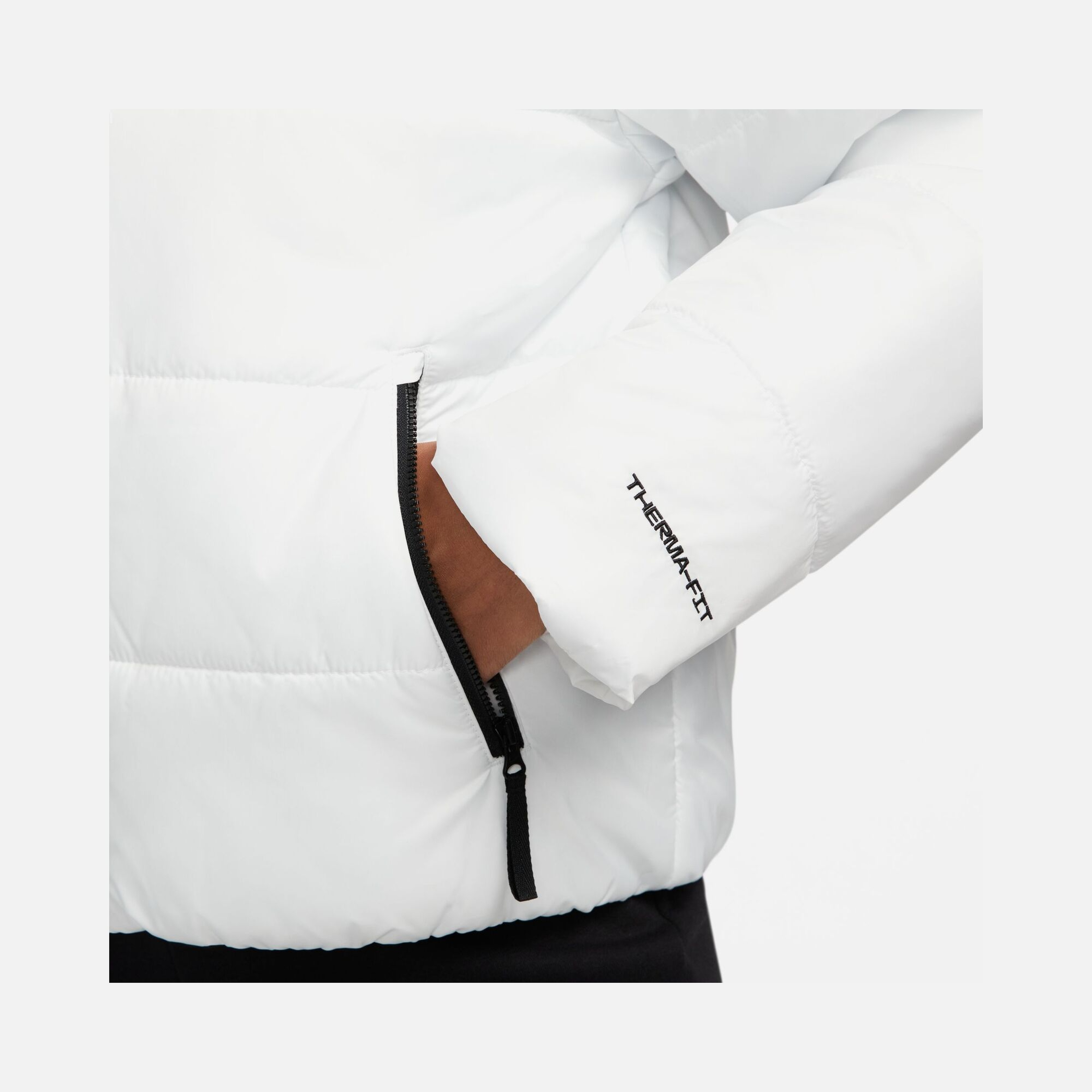 Nike Sportswear Therma-Fit Repel Synthetic-Fill Full-Zip Hoodie Kadın Mont