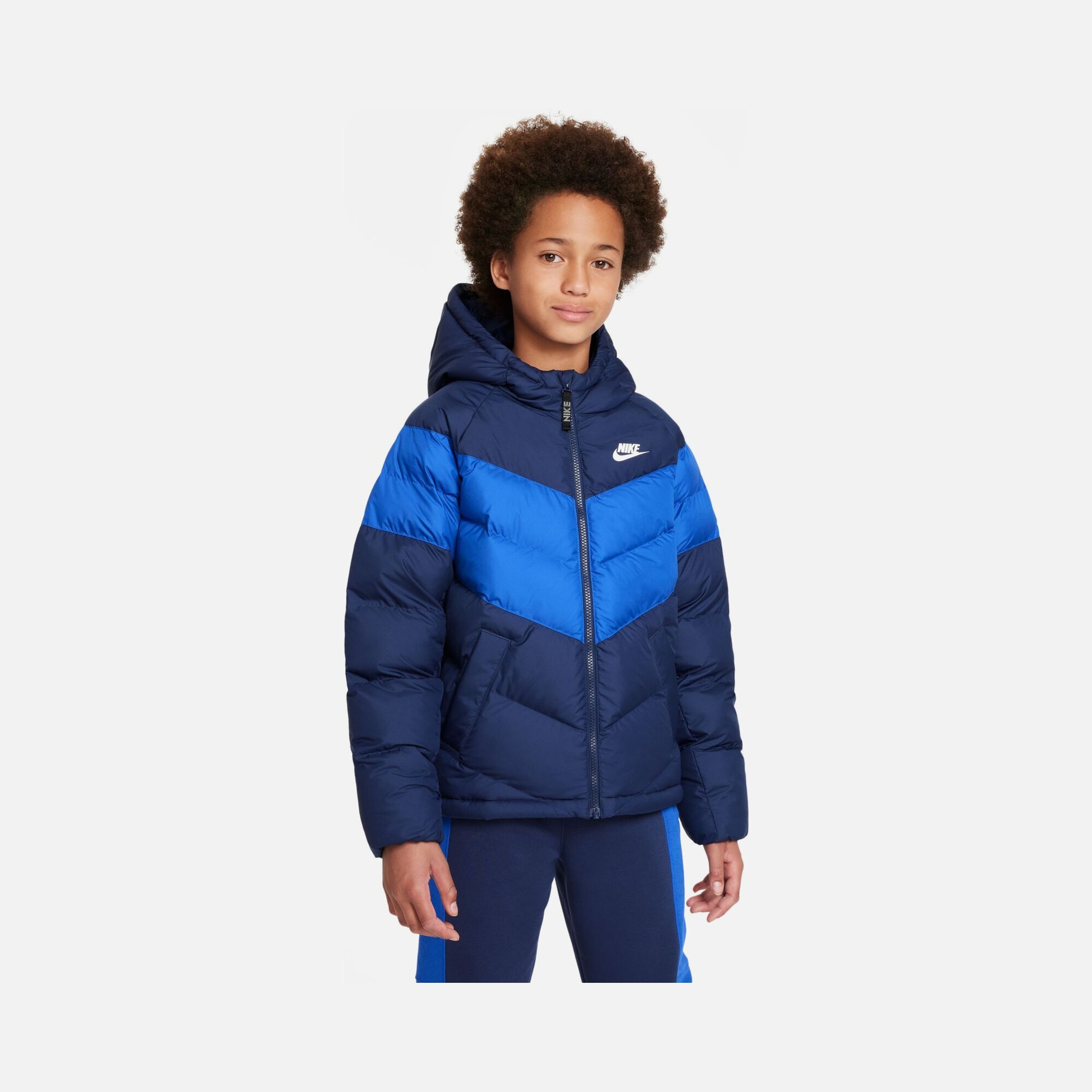 Nike Sportswear Synthetic-Fill FW22 Full-Zip Hoodie Çocuk Mont