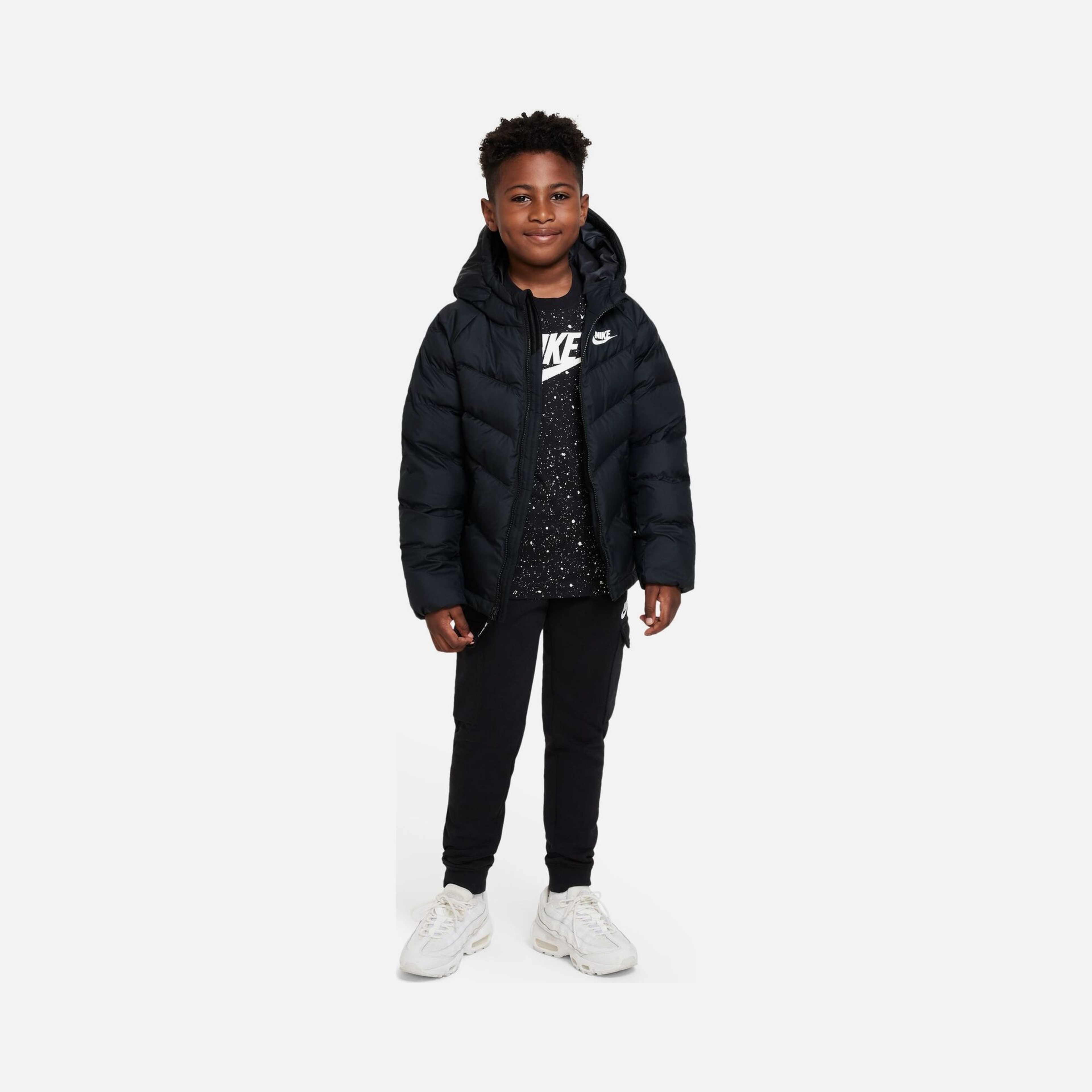 Nike Sportswear Synthetic-Fill FW22 Full-Zip Hoodie Çocuk Mont