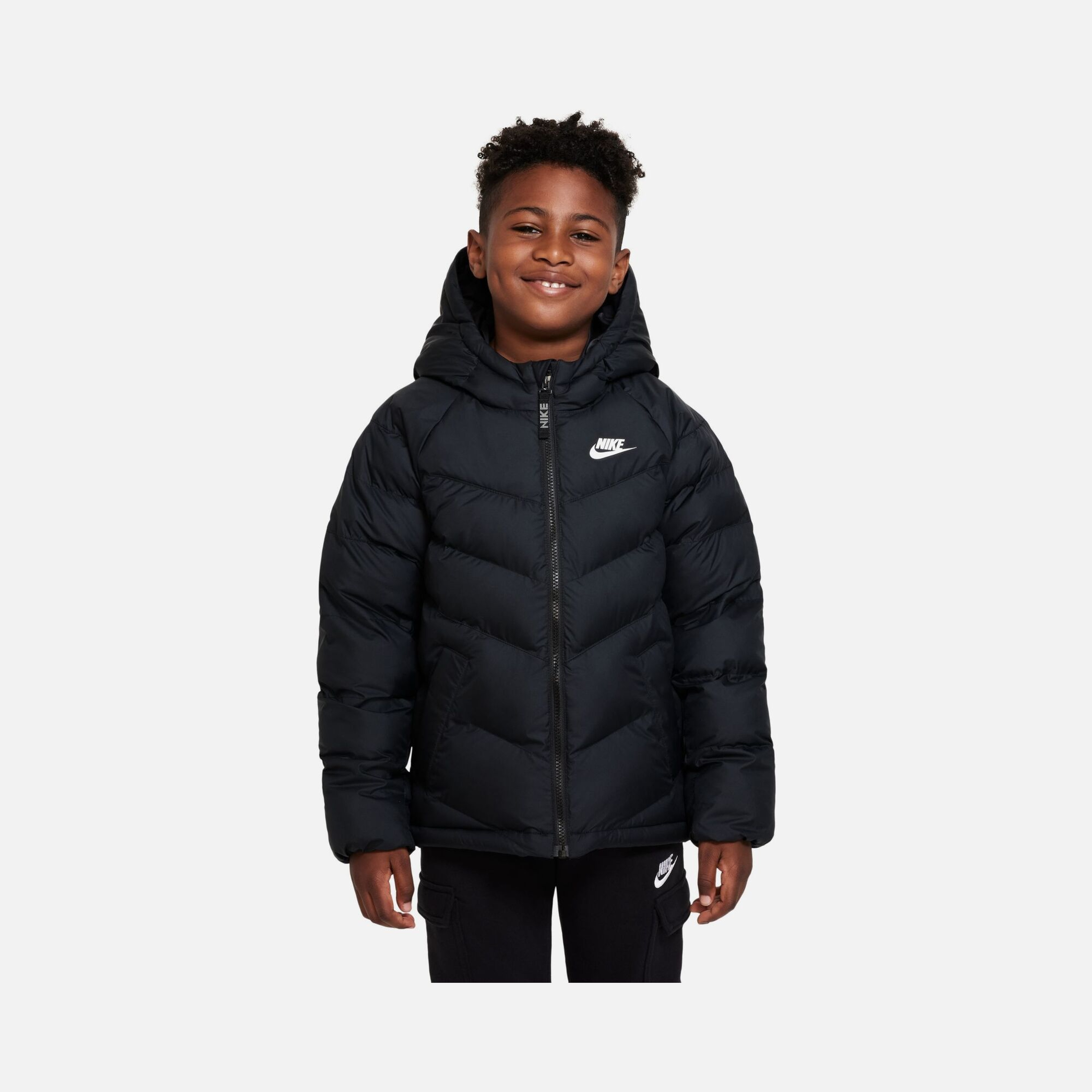 Nike Sportswear Synthetic-Fill FW22 Full-Zip Hoodie Çocuk Mont