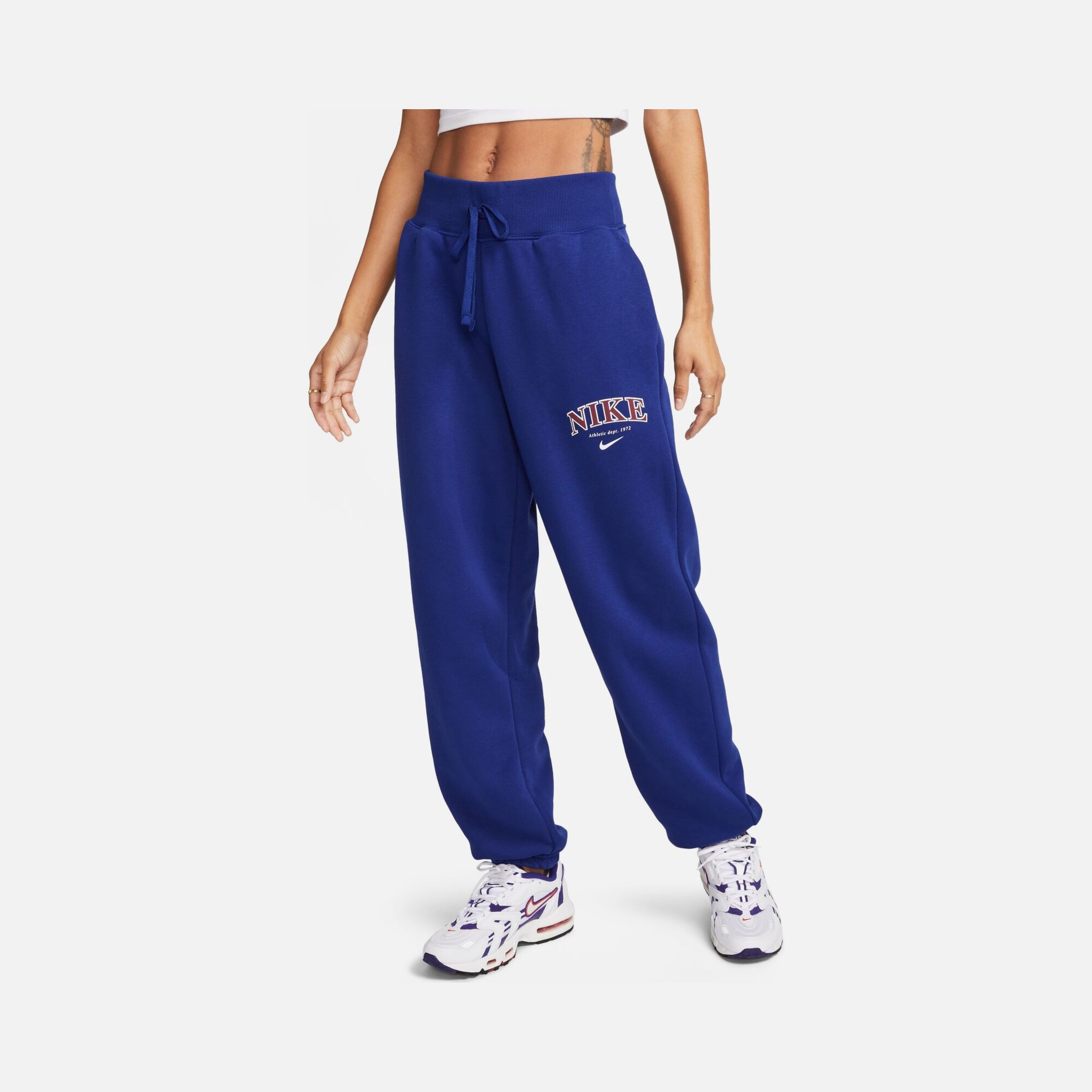 Nike Sportswear Phoenix Fleece High Waisted Oversized Kadın Eşofman Altı