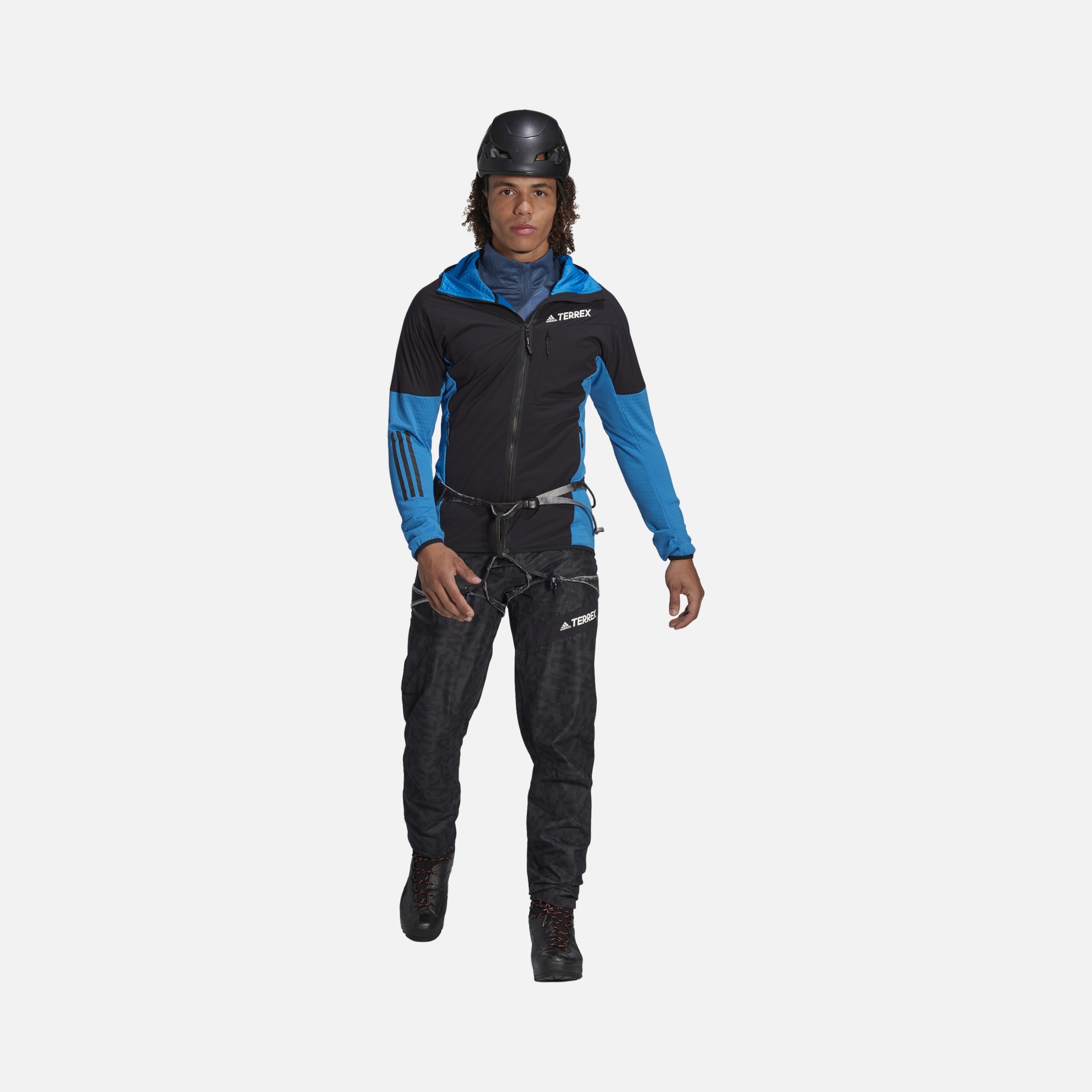 adidas Terrex Techrock Flooce Wind Full-Zip Hoodie Erkek Ceket