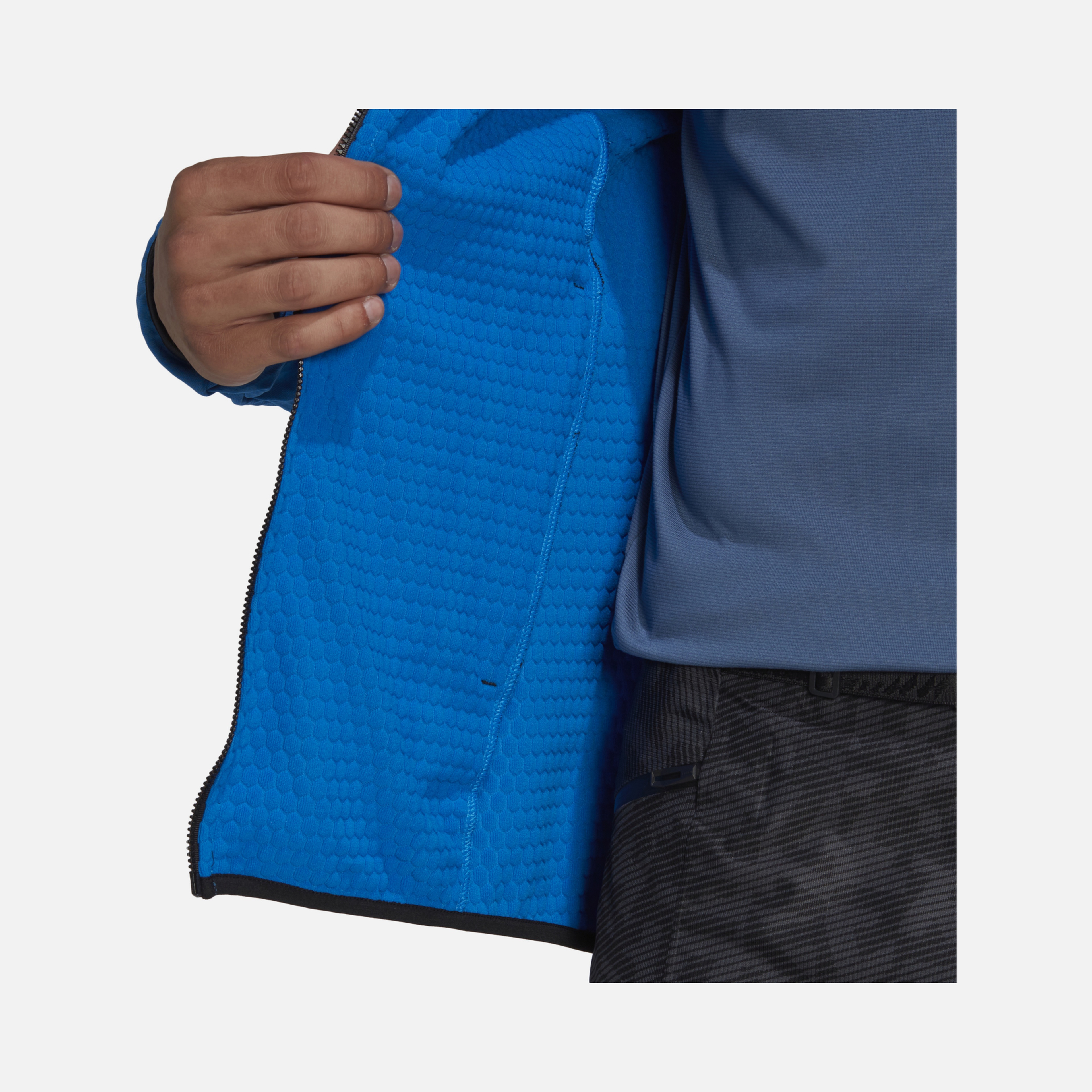 adidas Terrex Techrock Flooce Wind Full-Zip Hoodie Erkek Ceket