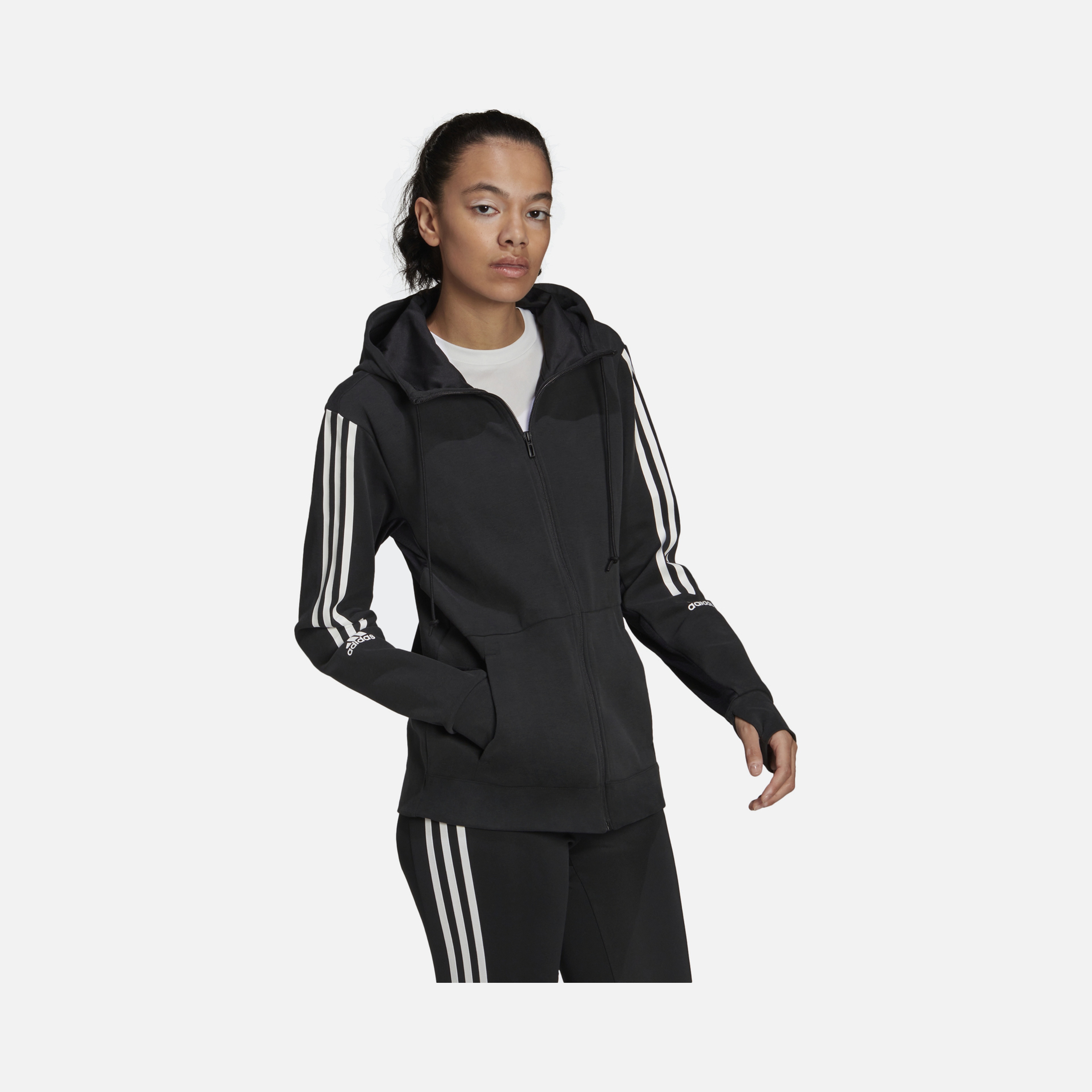 adidas AEROREADY Made for Training Full-Zip Hoodie Kadın Sweatshirt
