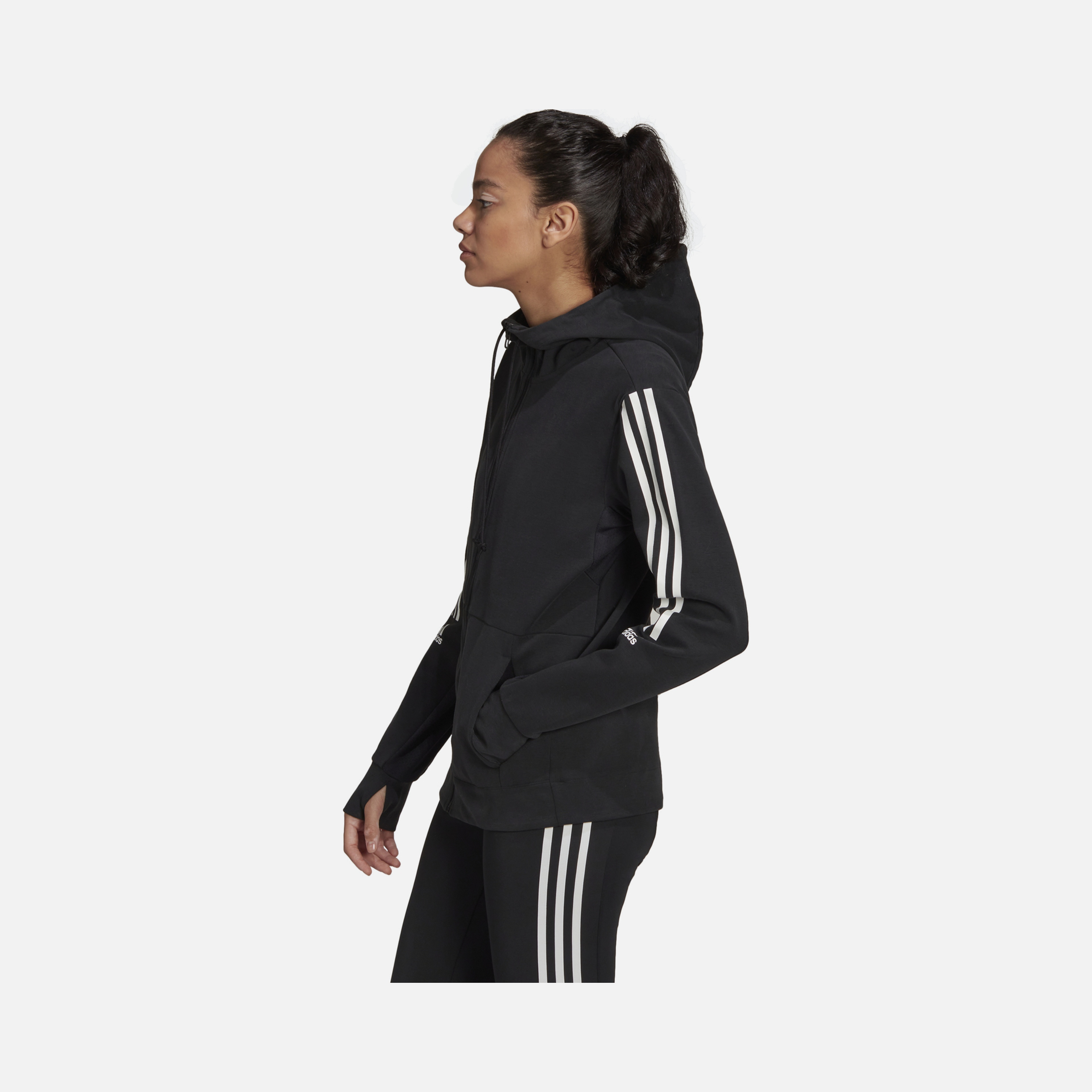 adidas AEROREADY Made for Training Full-Zip Hoodie Kadın Sweatshirt