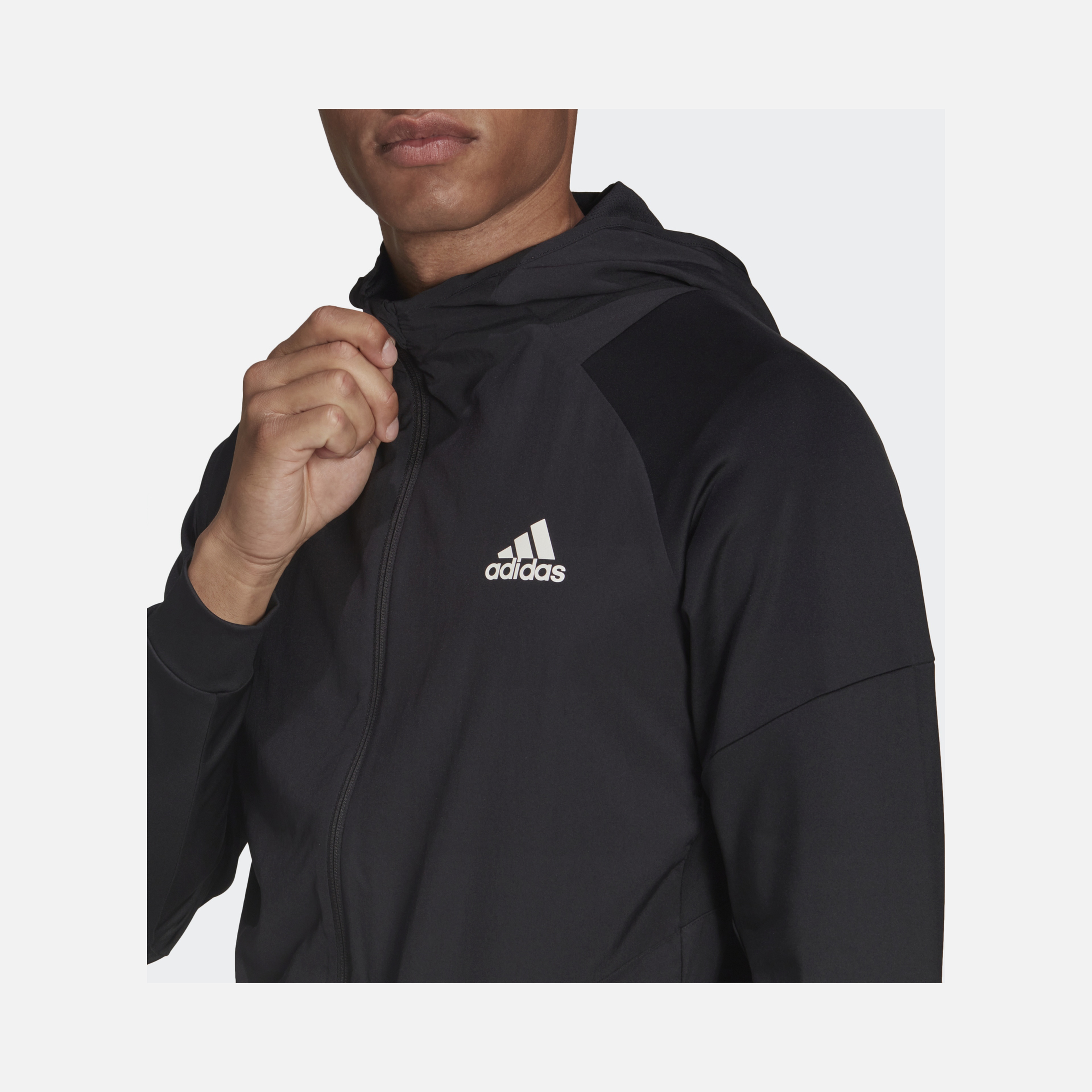 adidas AEROREADY Training Full-Zip Hoodie Erkek Ceket