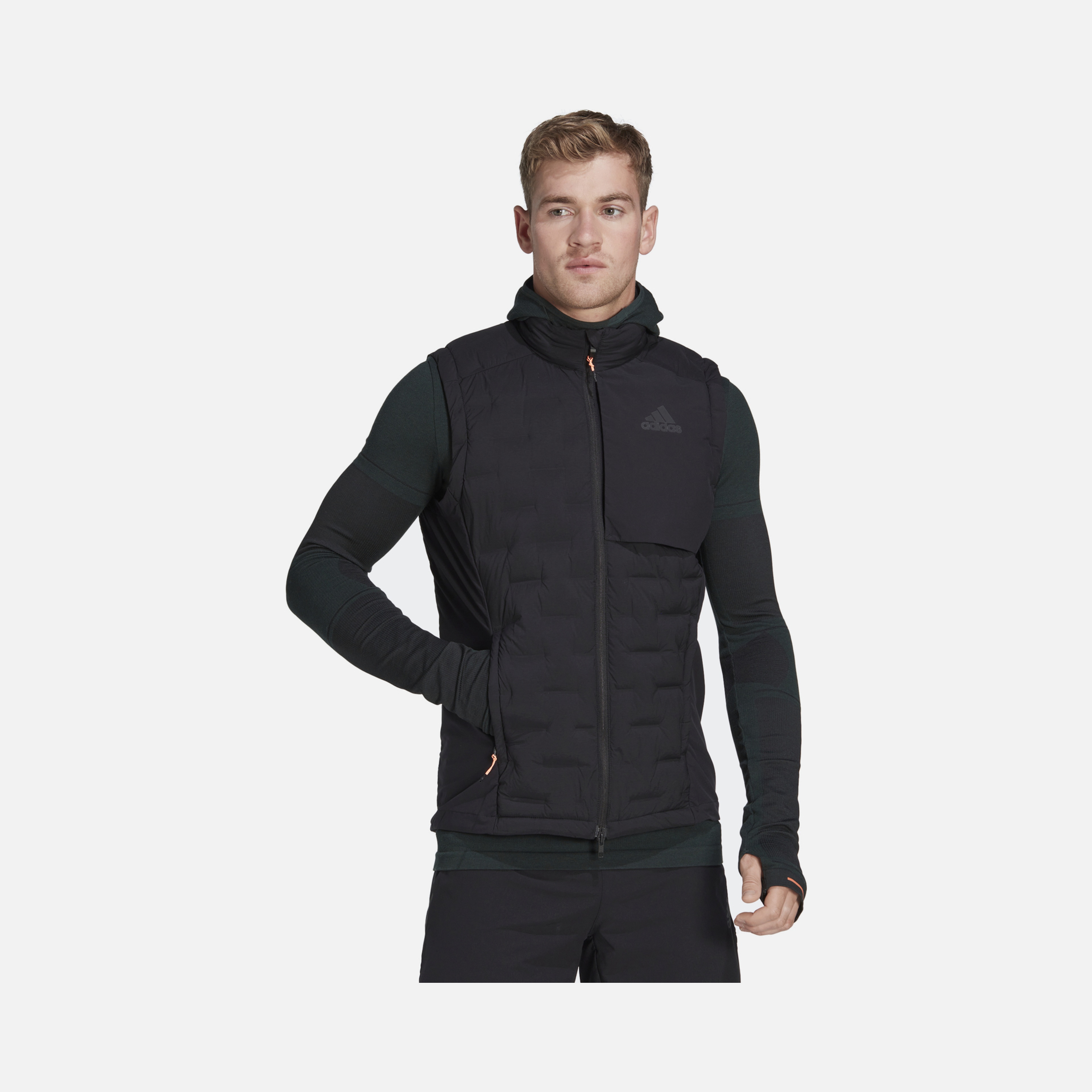 adidas X-City DWR Running Full-Zip Erkek Yelek