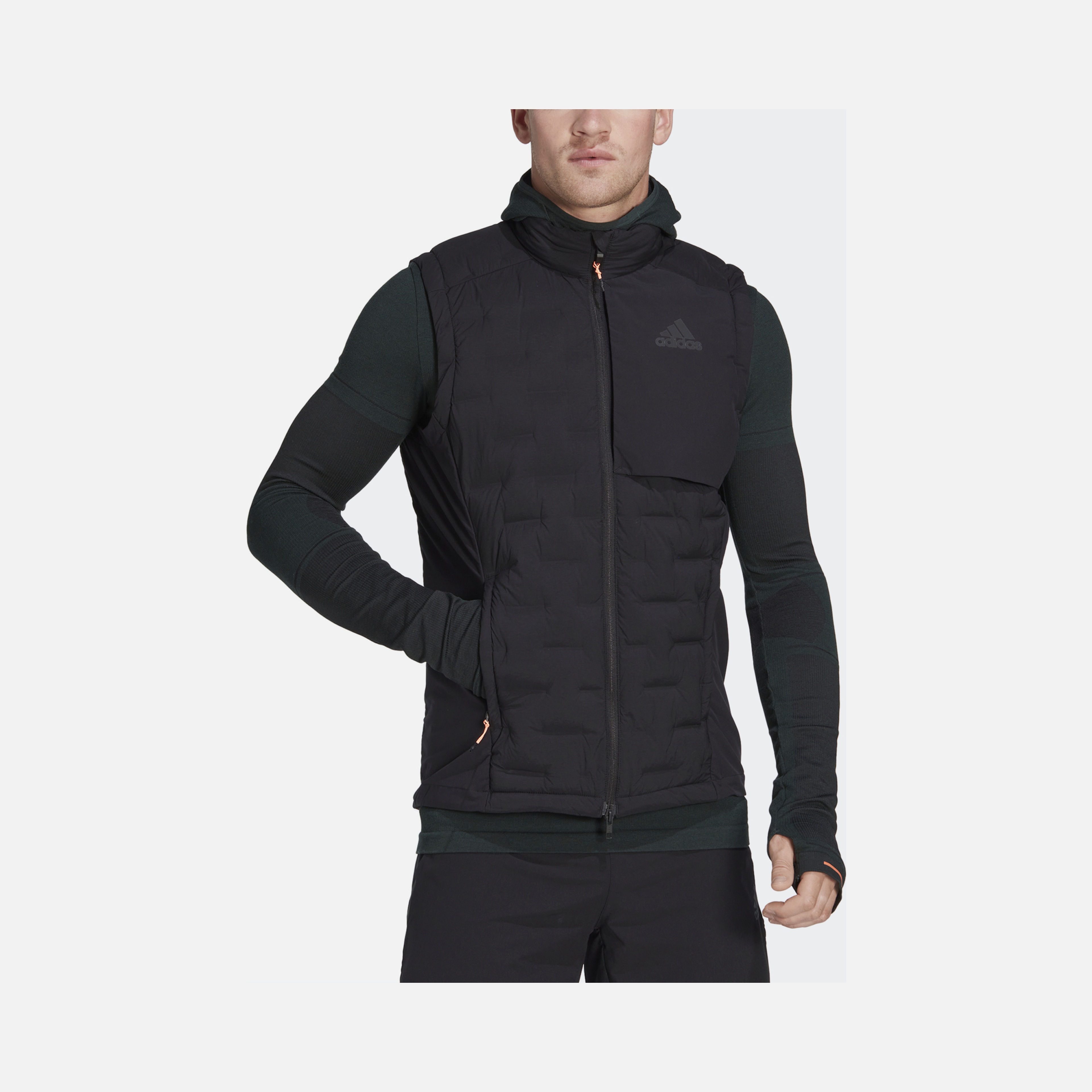 adidas X-City DWR Running Full-Zip Erkek Yelek