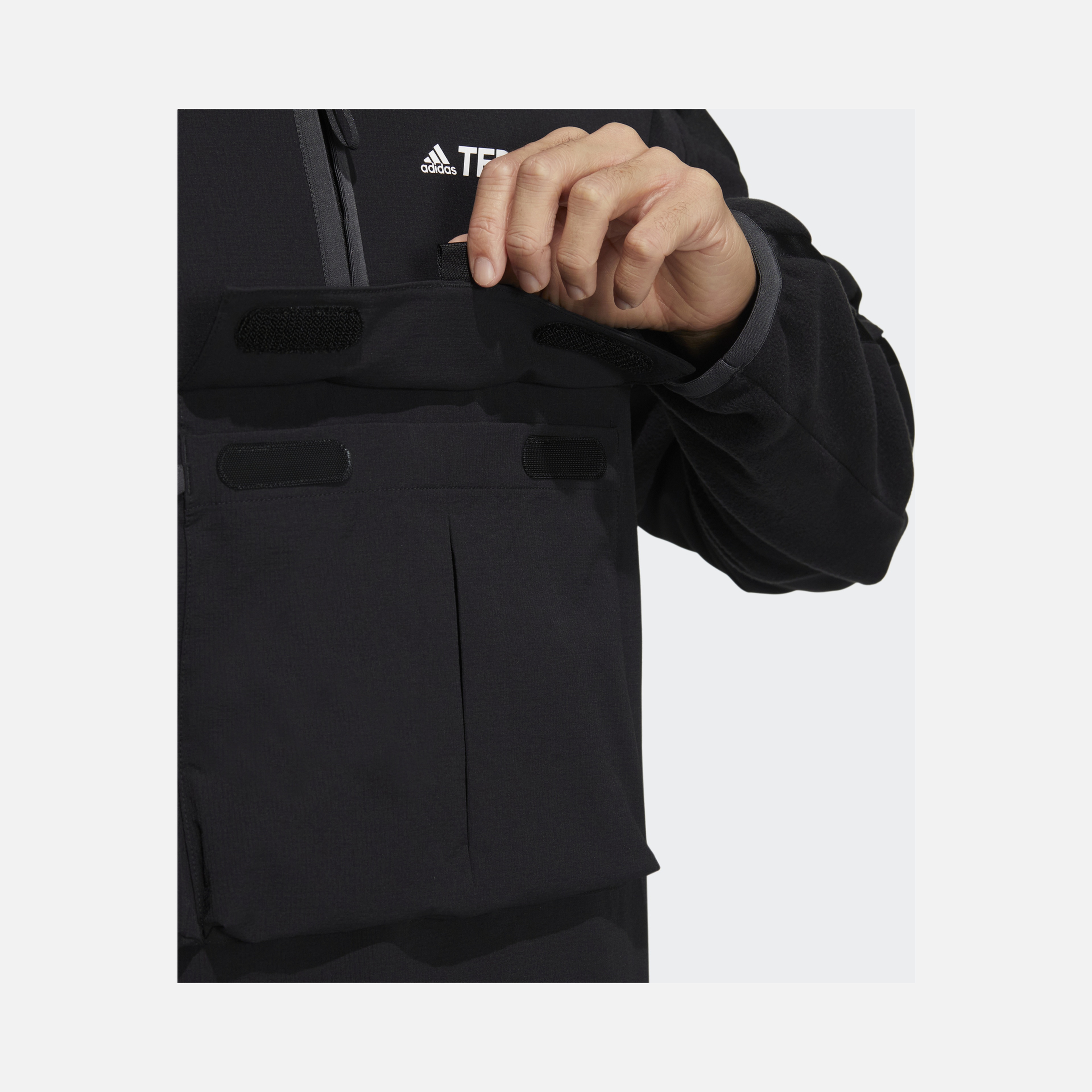 adidas Terrex Utilitas CORDURA® Half-Zip Erkek Sweatshirt | Barçın