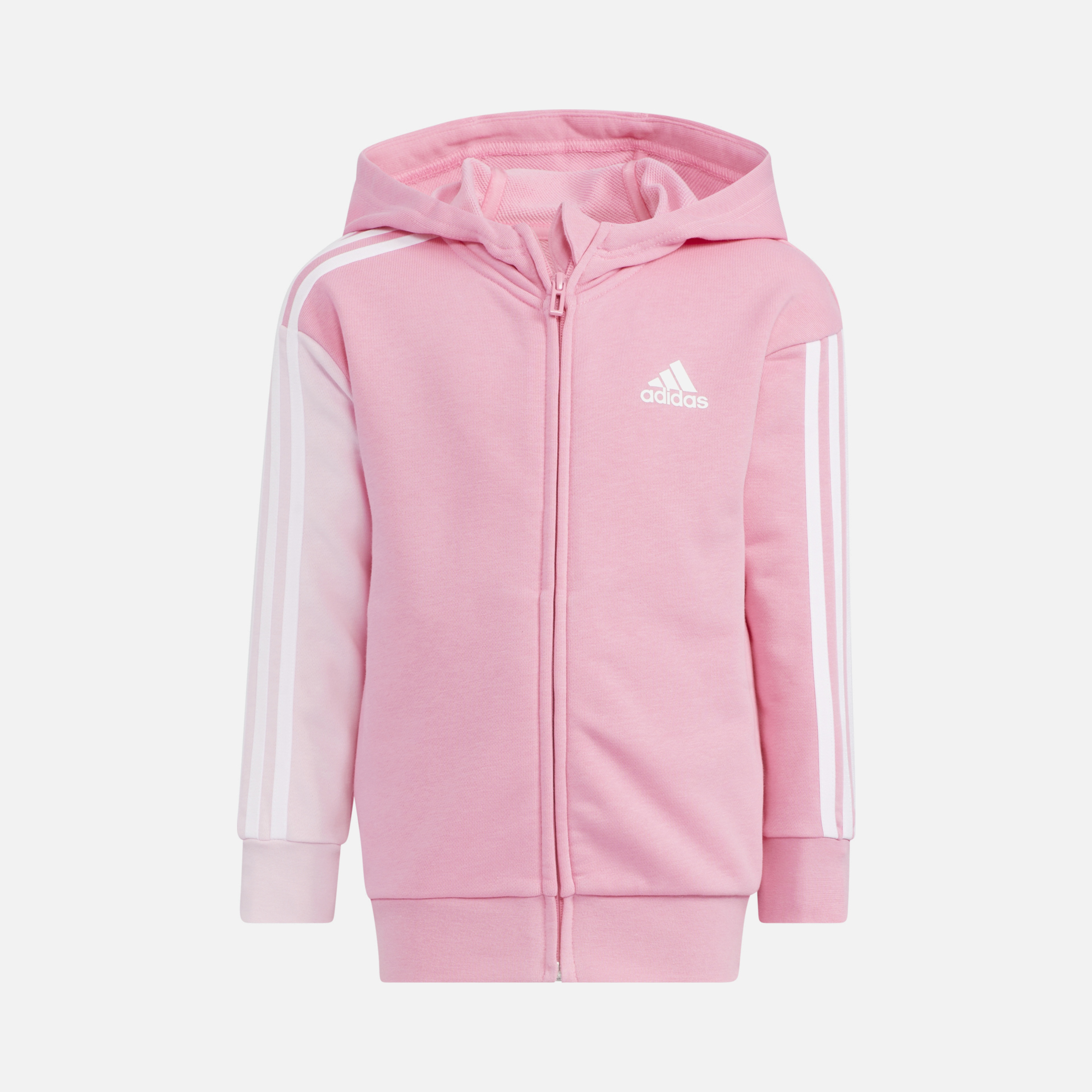 adidas Sportswear 3-Stripes French Terry AEROREADY Full-Zip Hoodie Çocuk Eşofman Takımı