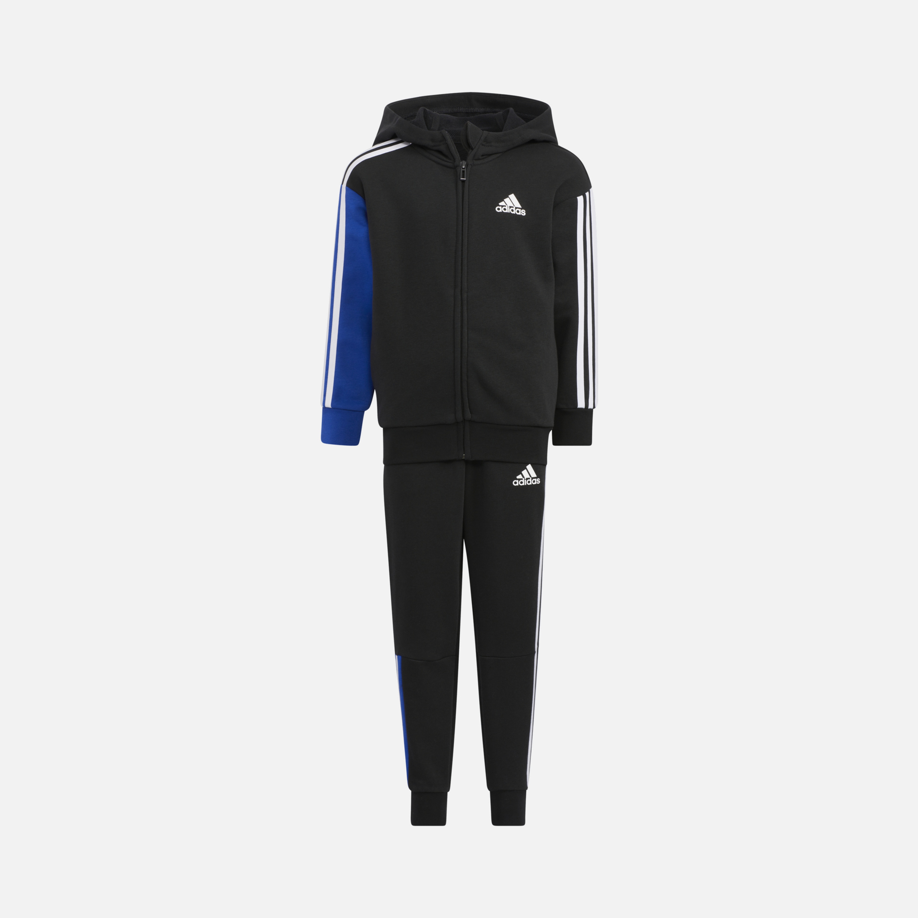 adidas Sportswear 3-Stripes French Terry AEROREADY Full-Zip Hoodie Çocuk Eşofman Takımı