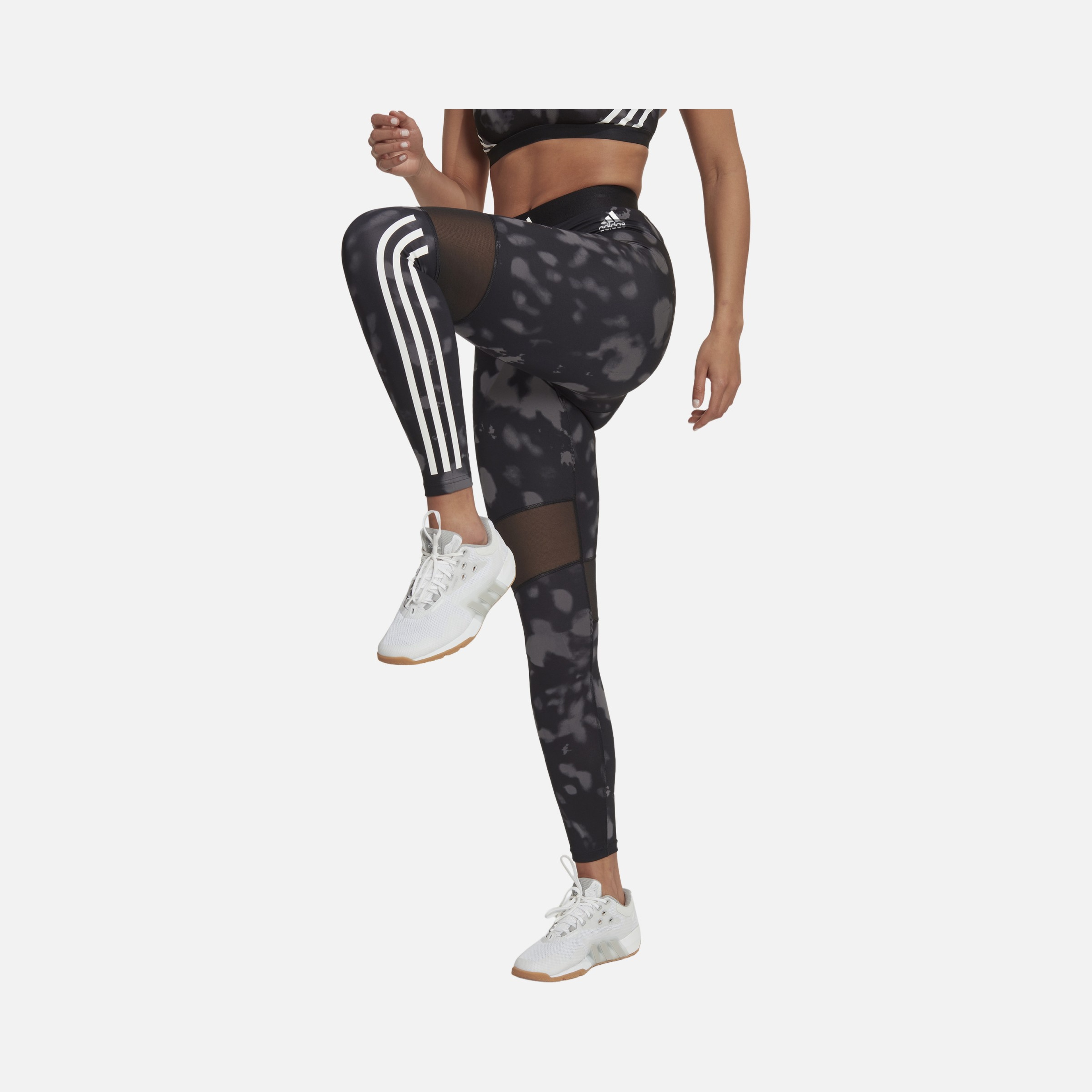adidas Hyperglam Printed 7/8 Gym & Training Kadın Tayt