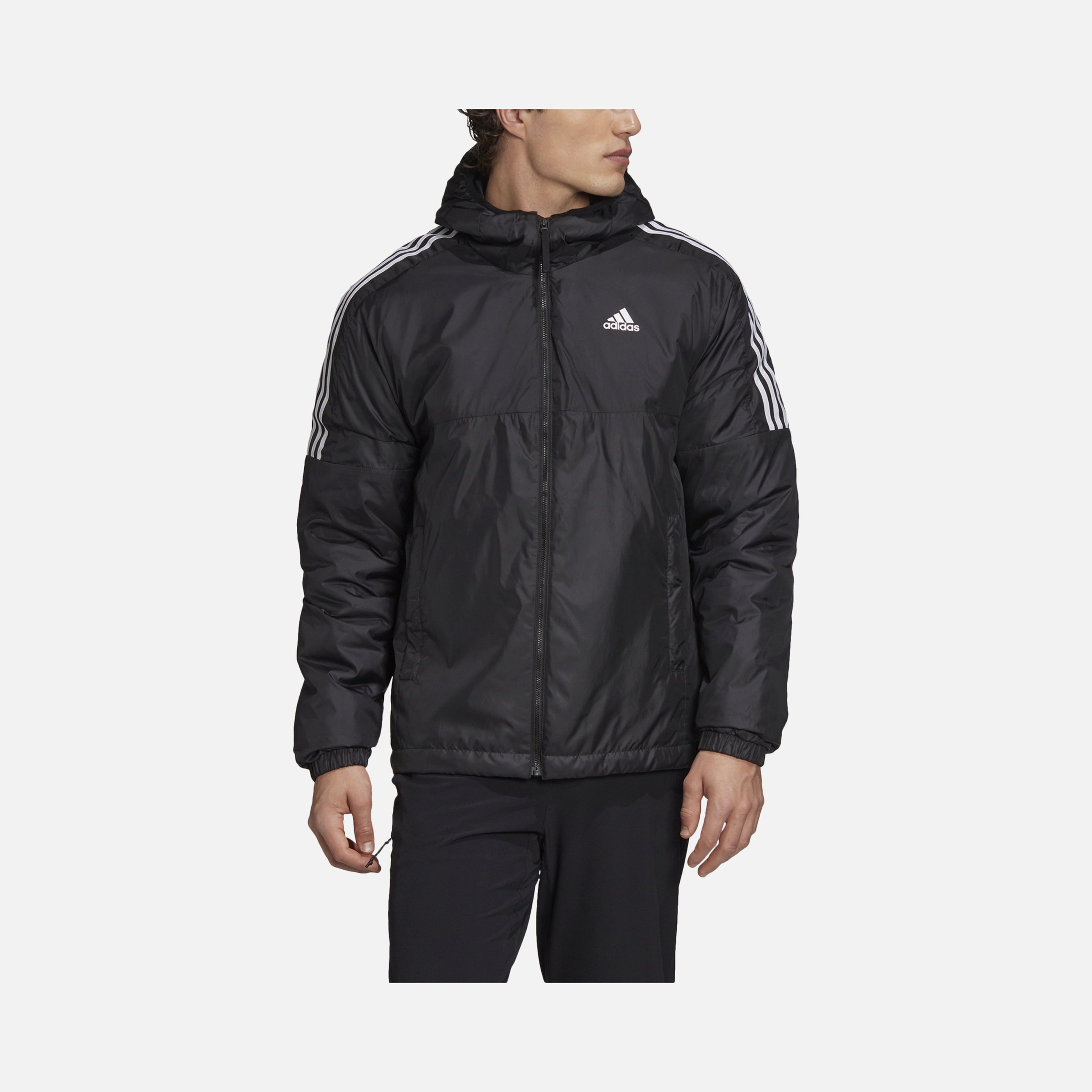 adidas Essentials Insulated Full-Zip Hoodie Erkek Mont