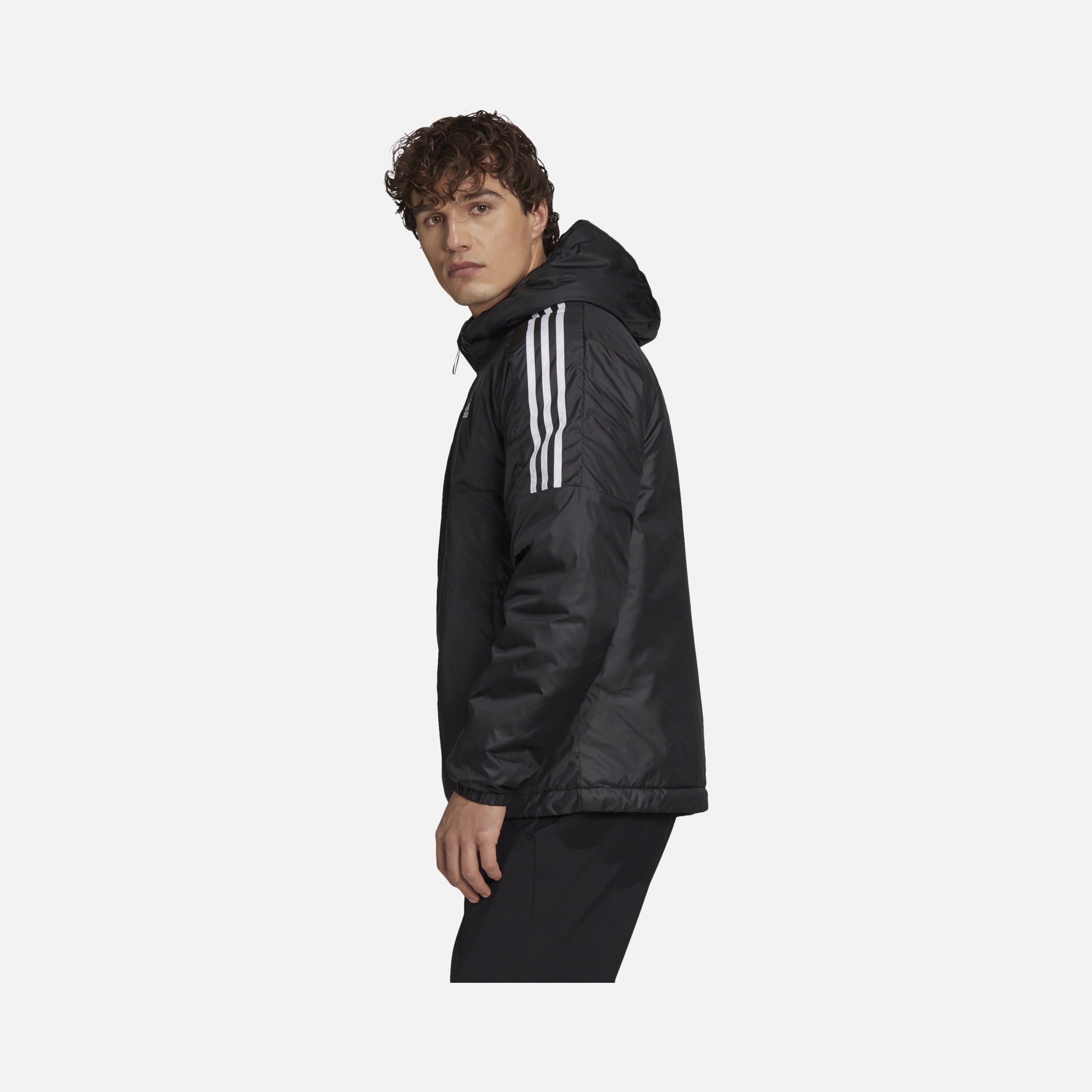 adidas Essentials Insulated Full-Zip Hoodie Erkek Mont