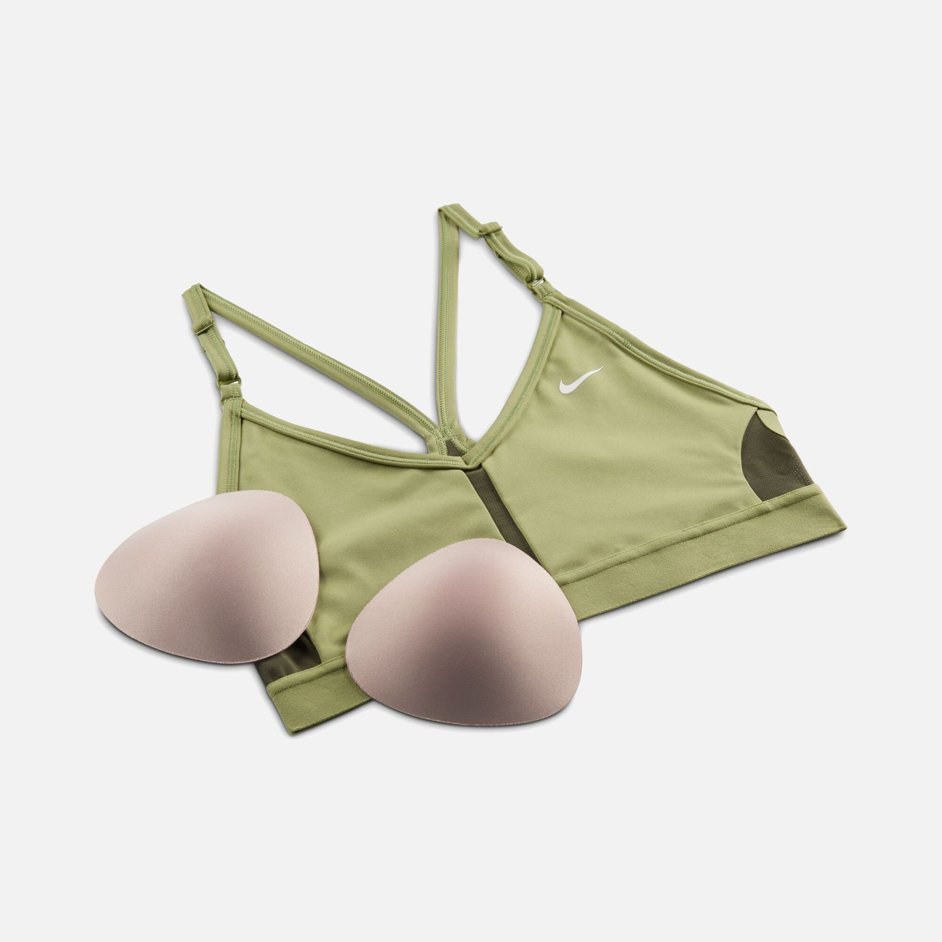 Nike Dri-Fit Indy V Neck Light-Support Sports Training Kadın Bra