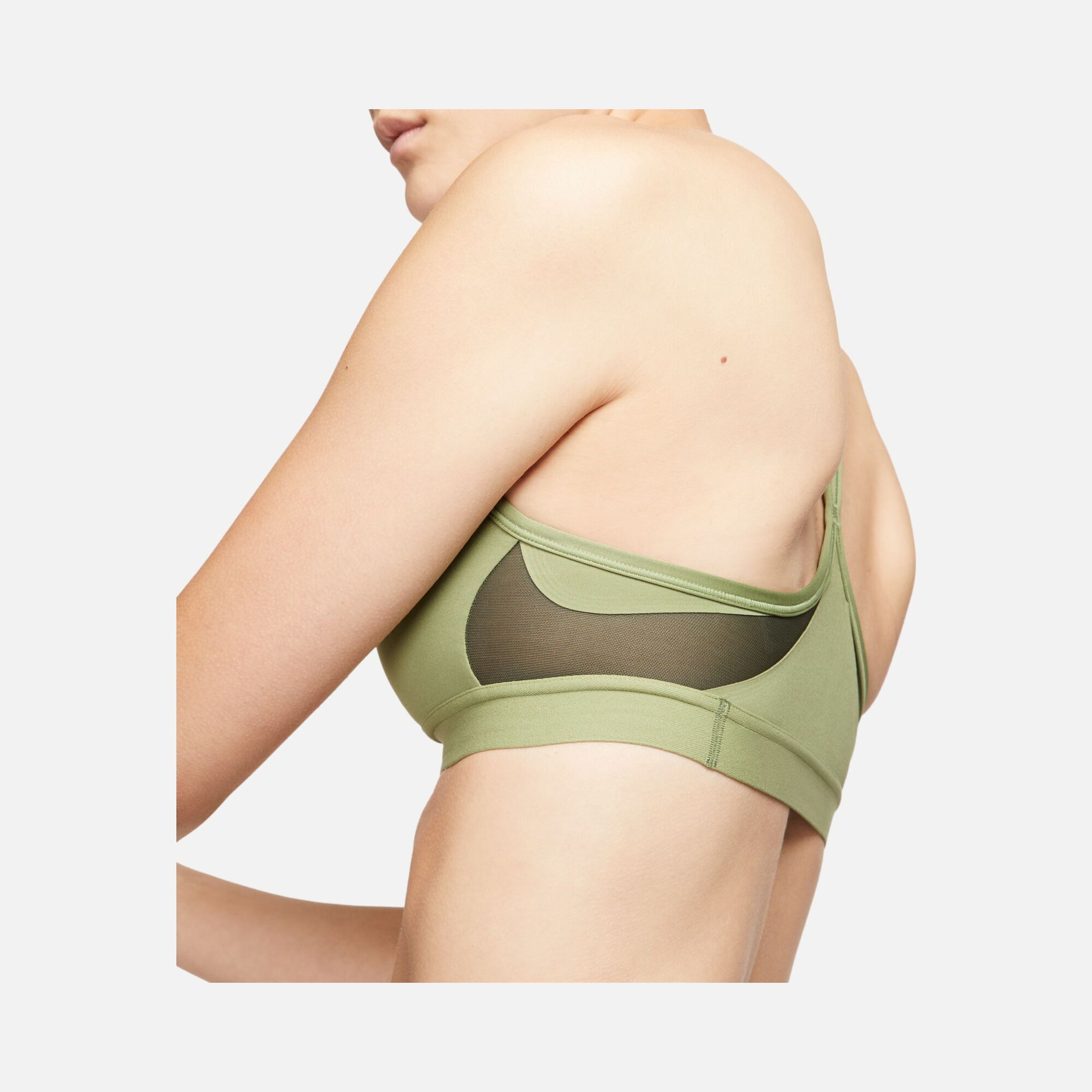 Nike Dri-Fit Indy V Neck Light-Support Sports Training Kadın Bra