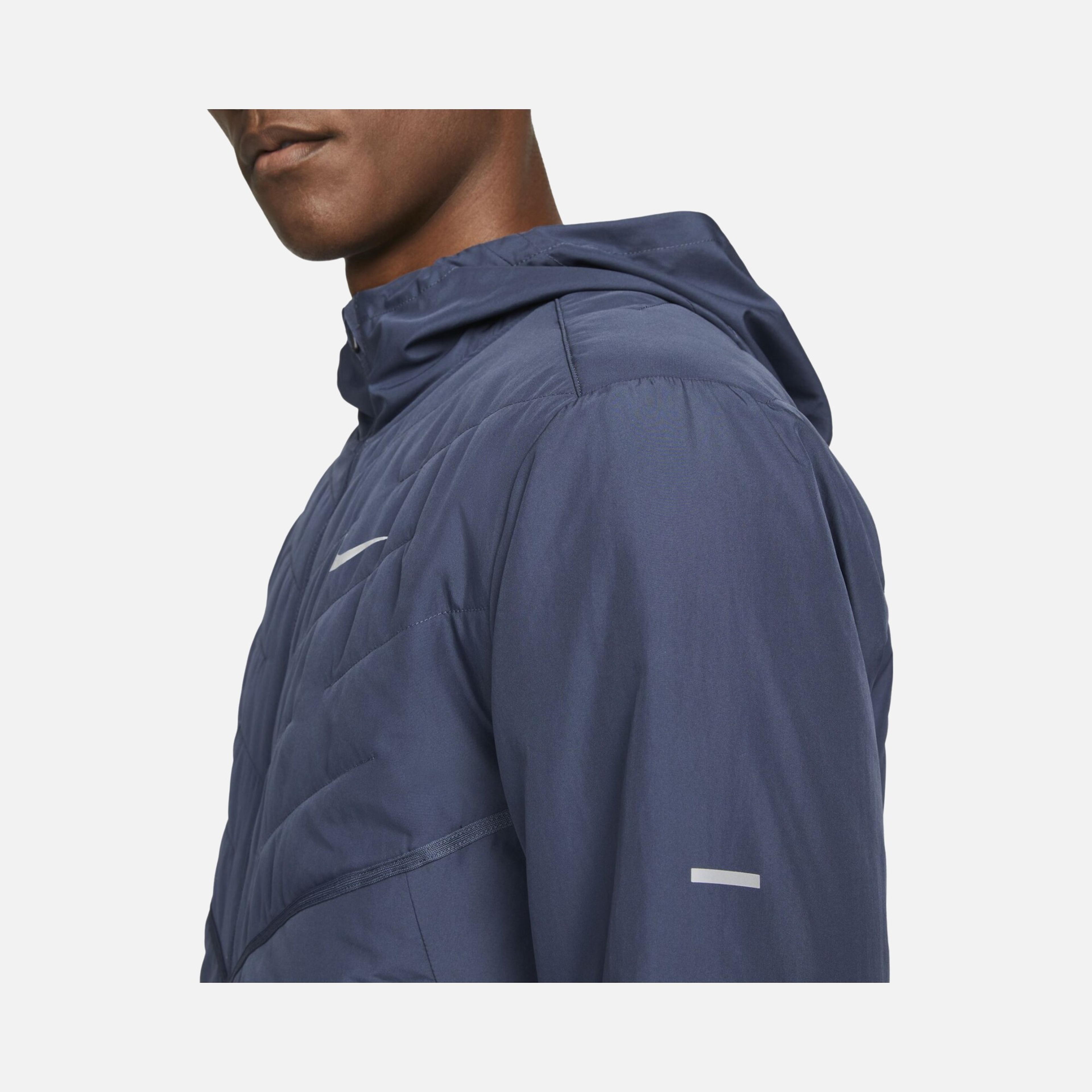 Nike Therma-Fit Repel Aerolayer Synthetic-Fill Running Full-Zip Hoodie Erkek Ceket