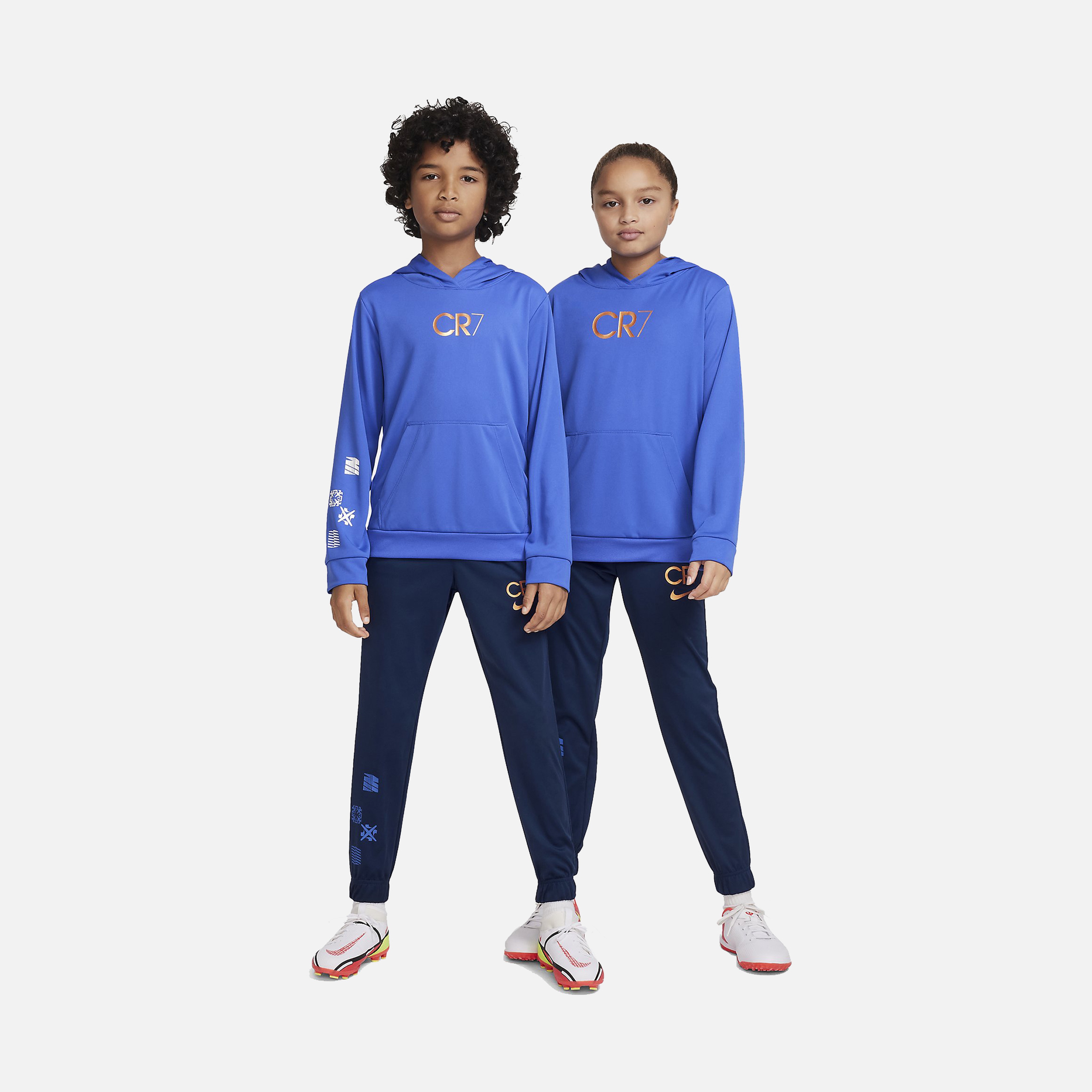Nike Dri-Fit CR7 Graphic Pollover Hoodie Çocuk Sweatshirt