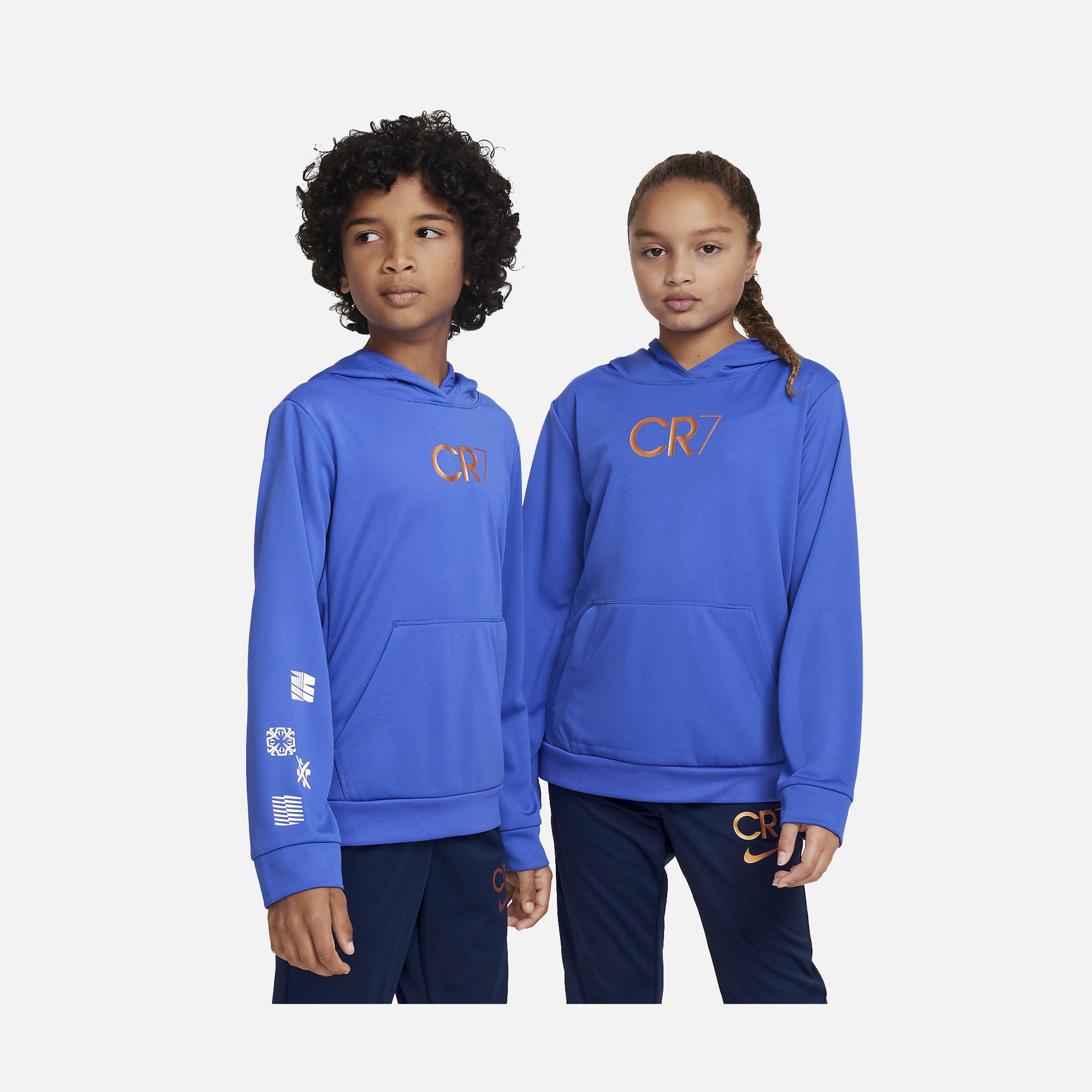 Nike Dri-Fit CR7 Graphic Pollover Hoodie Çocuk Sweatshirt