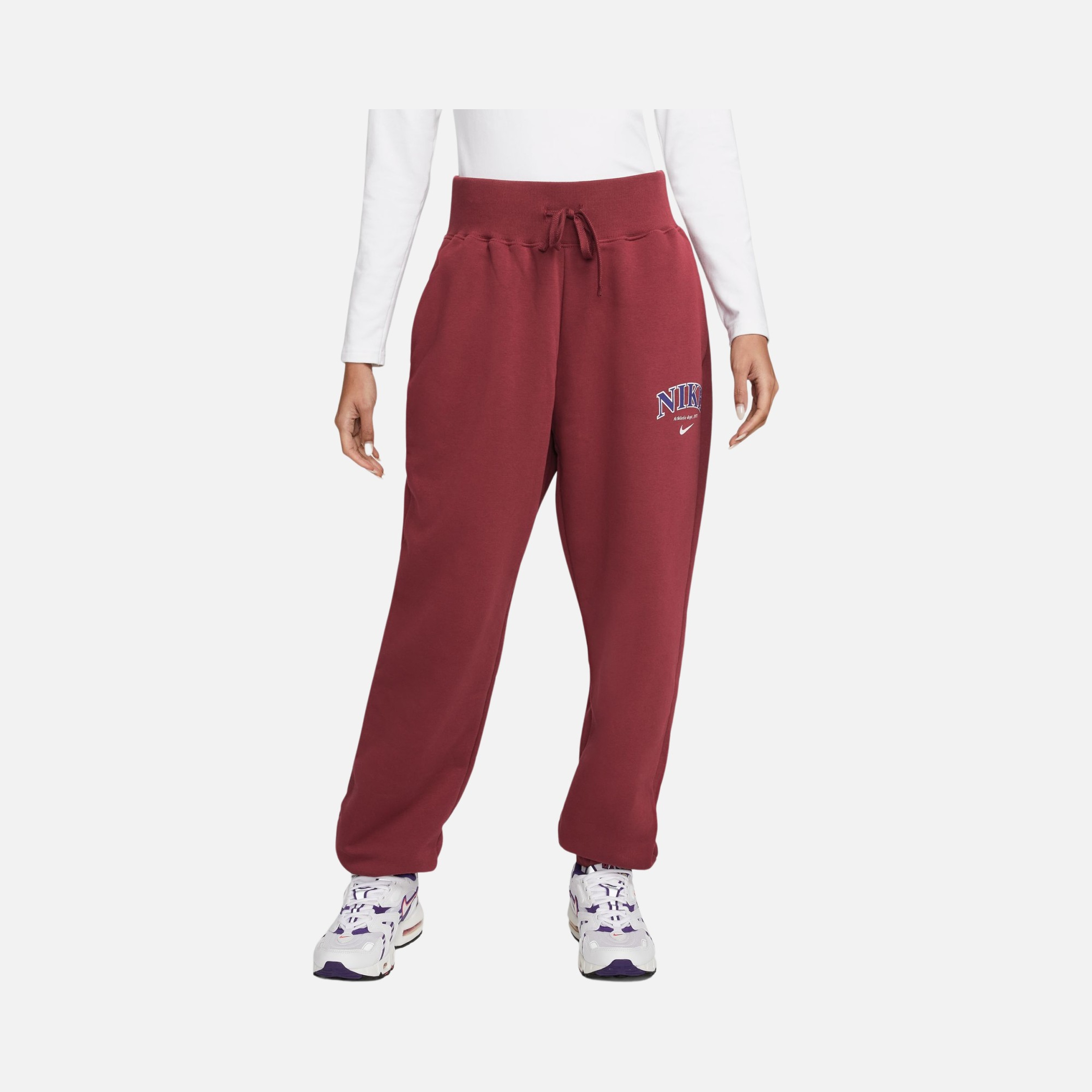 Nike Sportswear Phoenix Fleece High Waisted Oversized Kadın Eşofman Altı