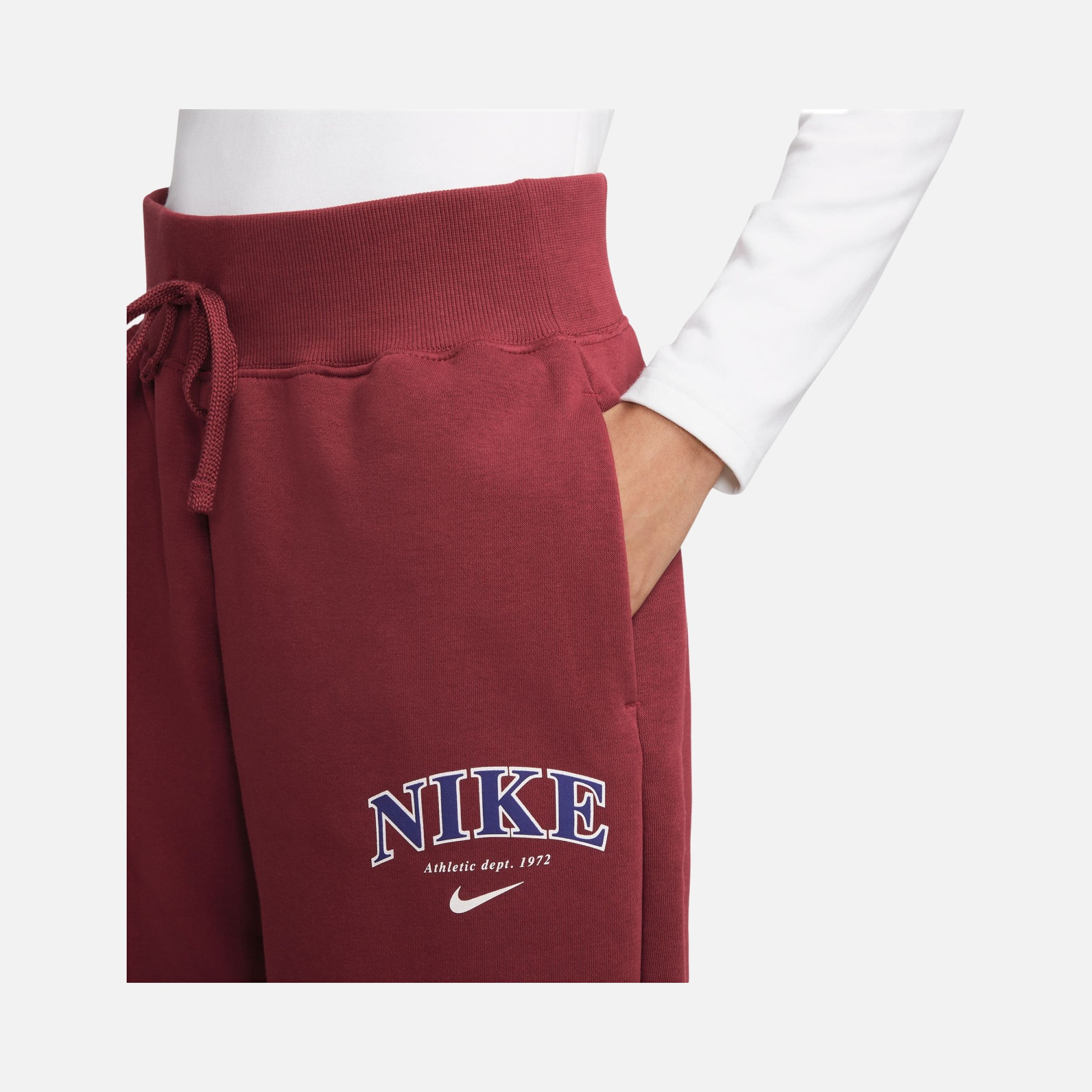Nike Sportswear Phoenix Fleece High Waisted Oversized Kadın Eşofman Altı