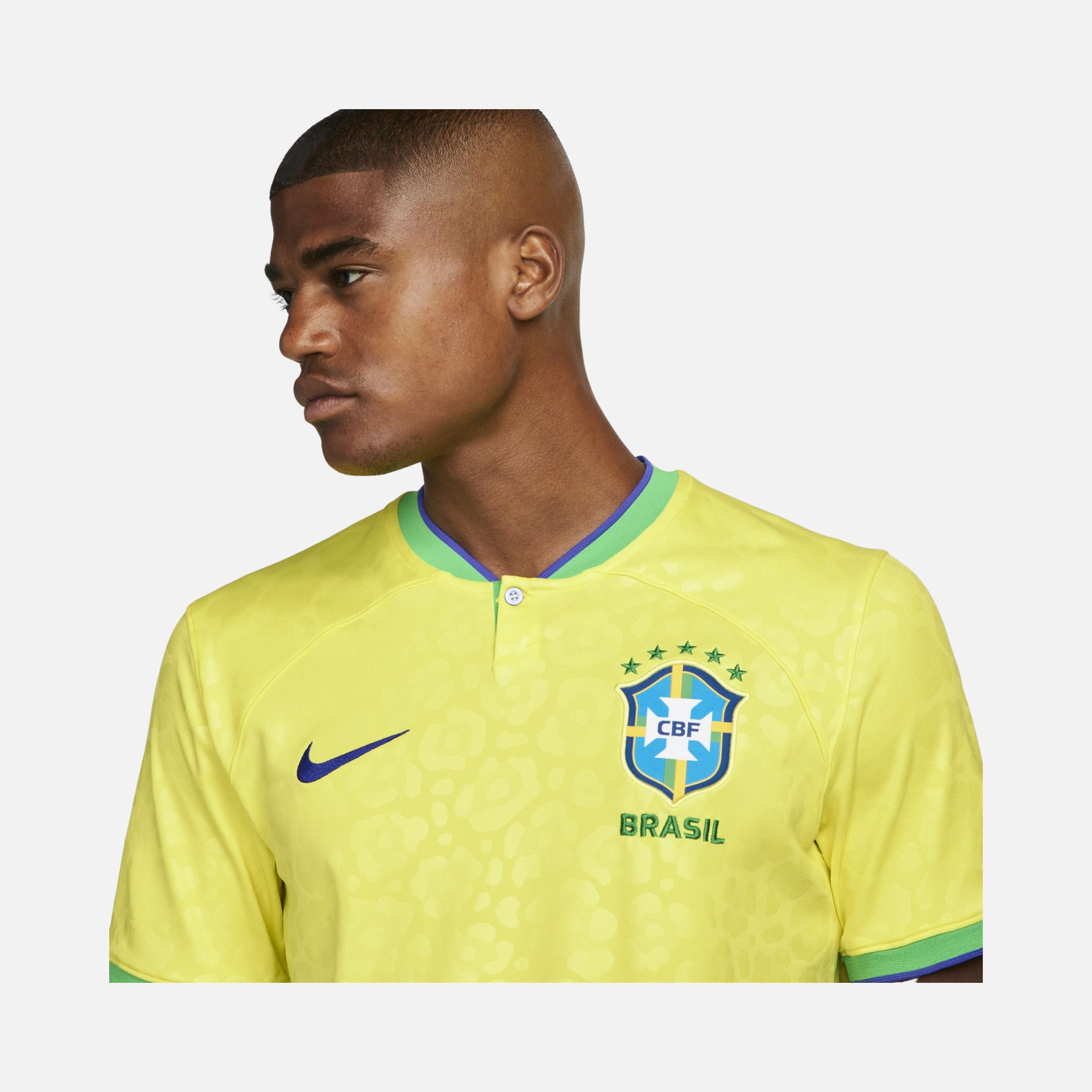 Nike Brezilya 2022-2023 Stadyum İç Saha Erkek Forma