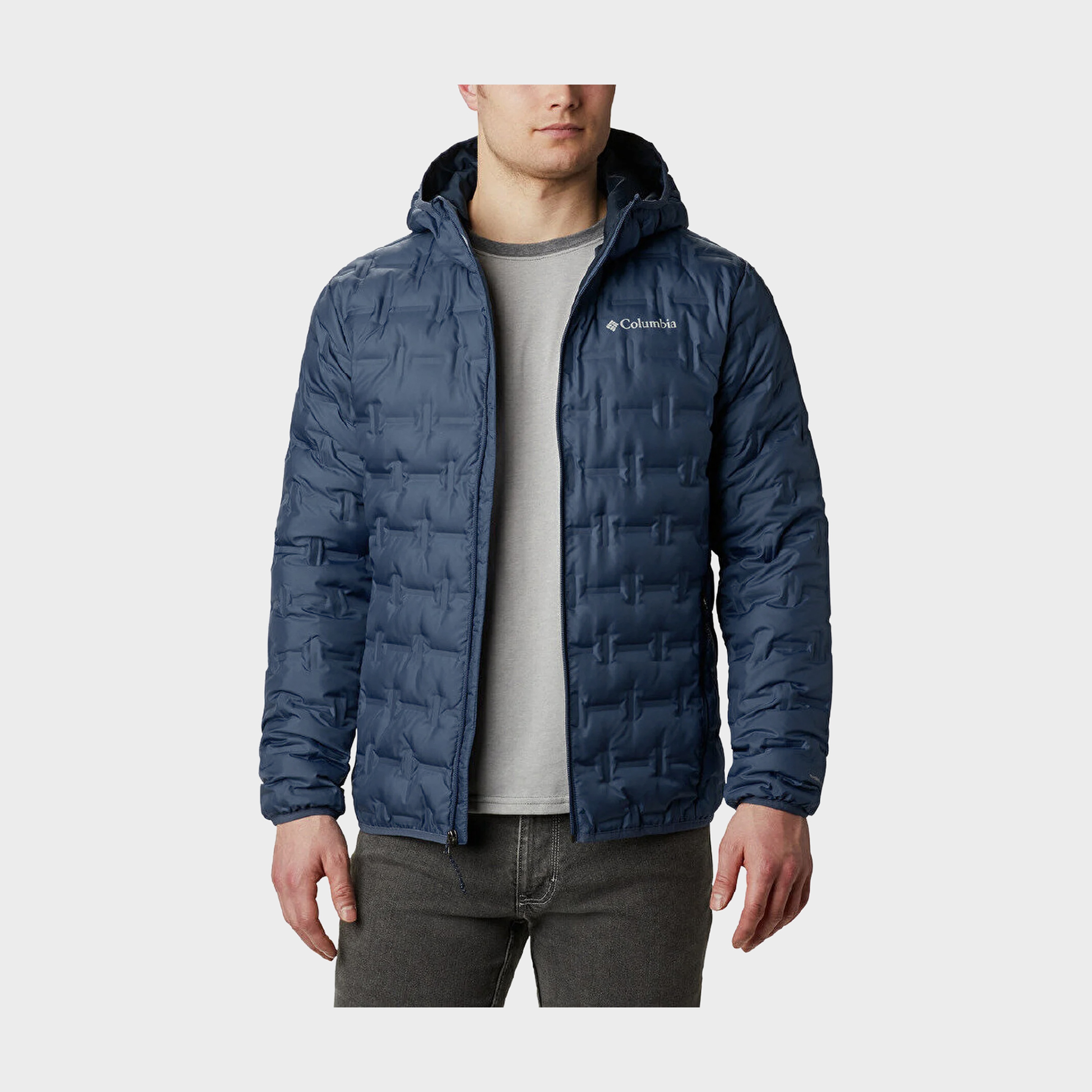 Columbia Delta Ridge™ Down Full-Zip Hoodie Erkek Mont