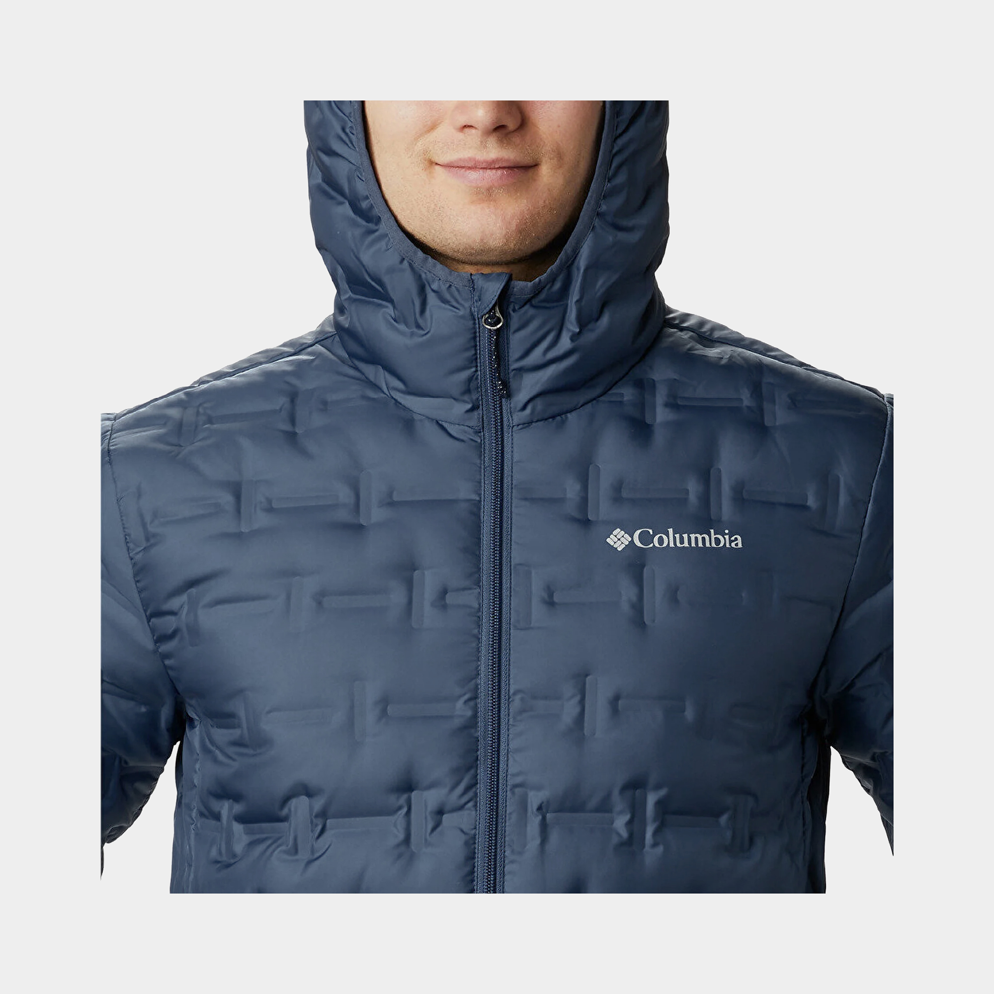 Columbia Delta Ridge™ Down Full-Zip Hoodie Erkek Mont | Barçın