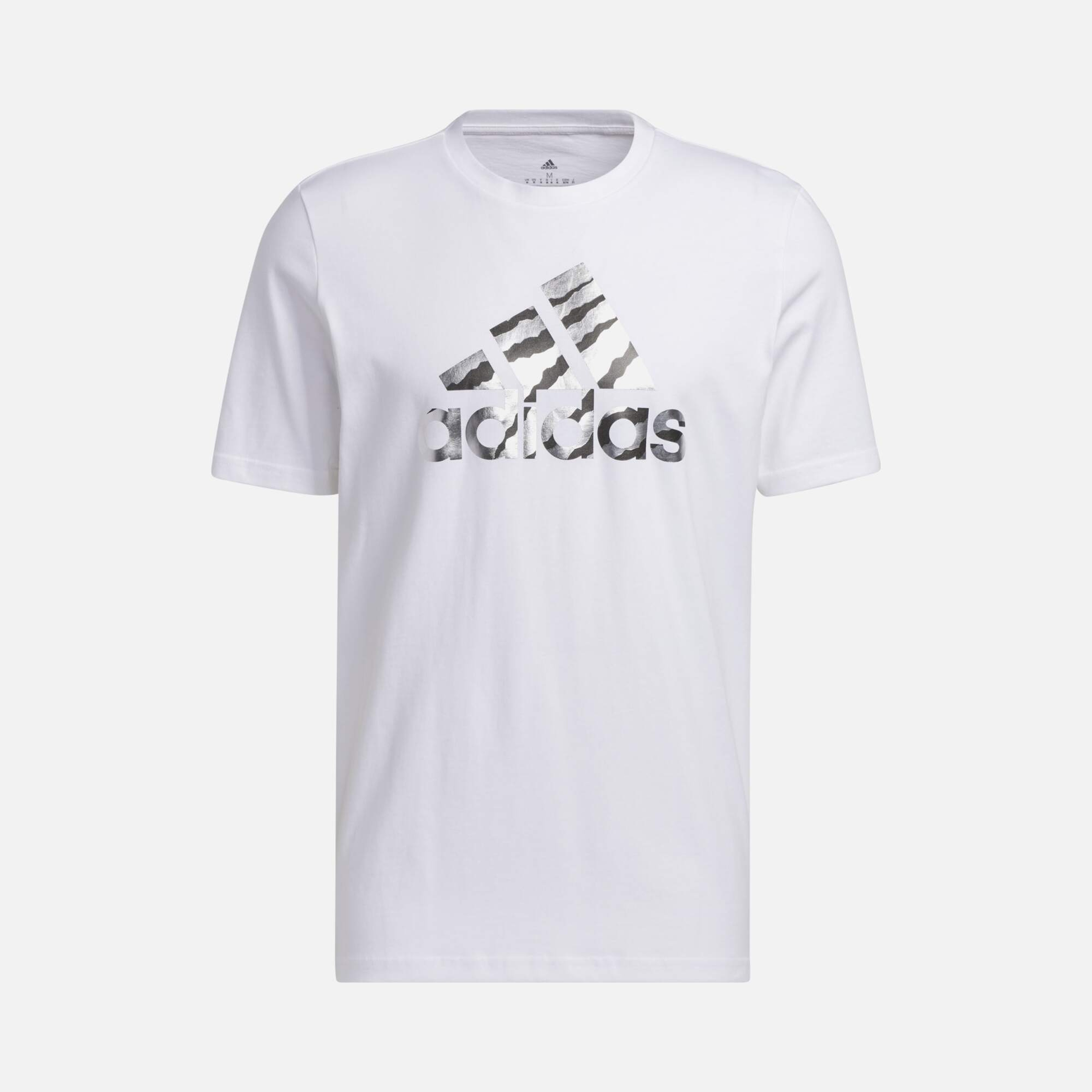 adidas Sportswear Power Logo Foil Short-Sleeve Erkek Tişört