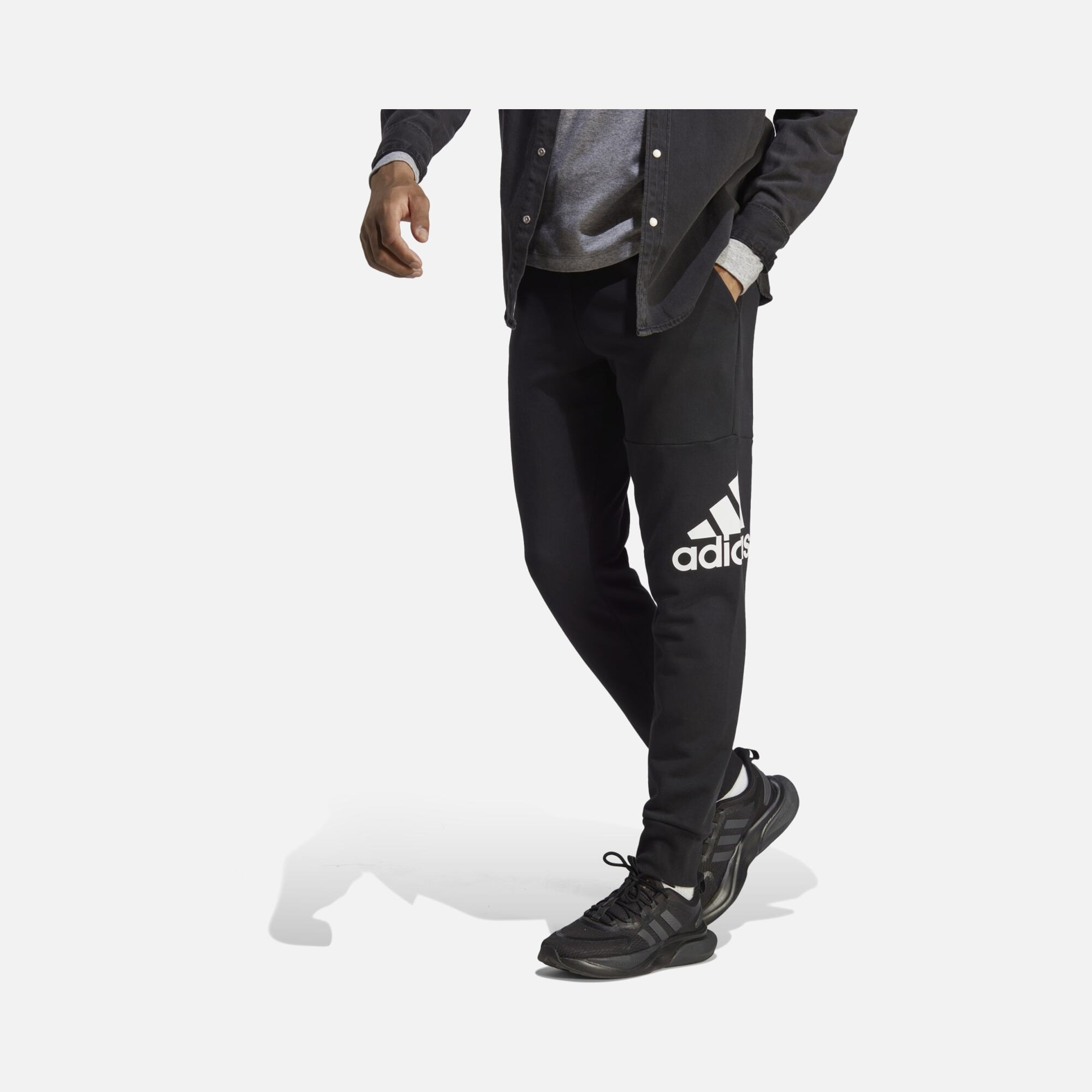 adidas Essentials French Terry Tapered Cuff Logo Joggers Erkek Eşofman Altı